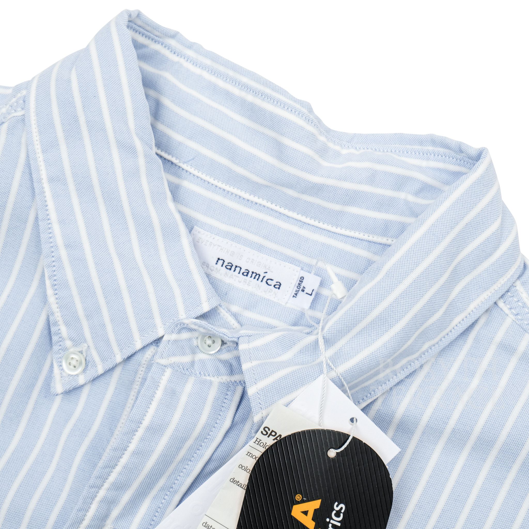 Nanamica 【nanamica / BUTTON DOWN STRIPE WIND SHIRT / SIZE L】 Size US L / EU 52-54 / 3 - 2 Thumbnail