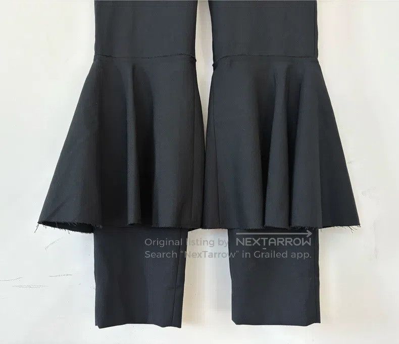 Comme des Garcons Comme Des Garcons size L Men's wool blend flare pants, tro Size US 27 - 3 Thumbnail