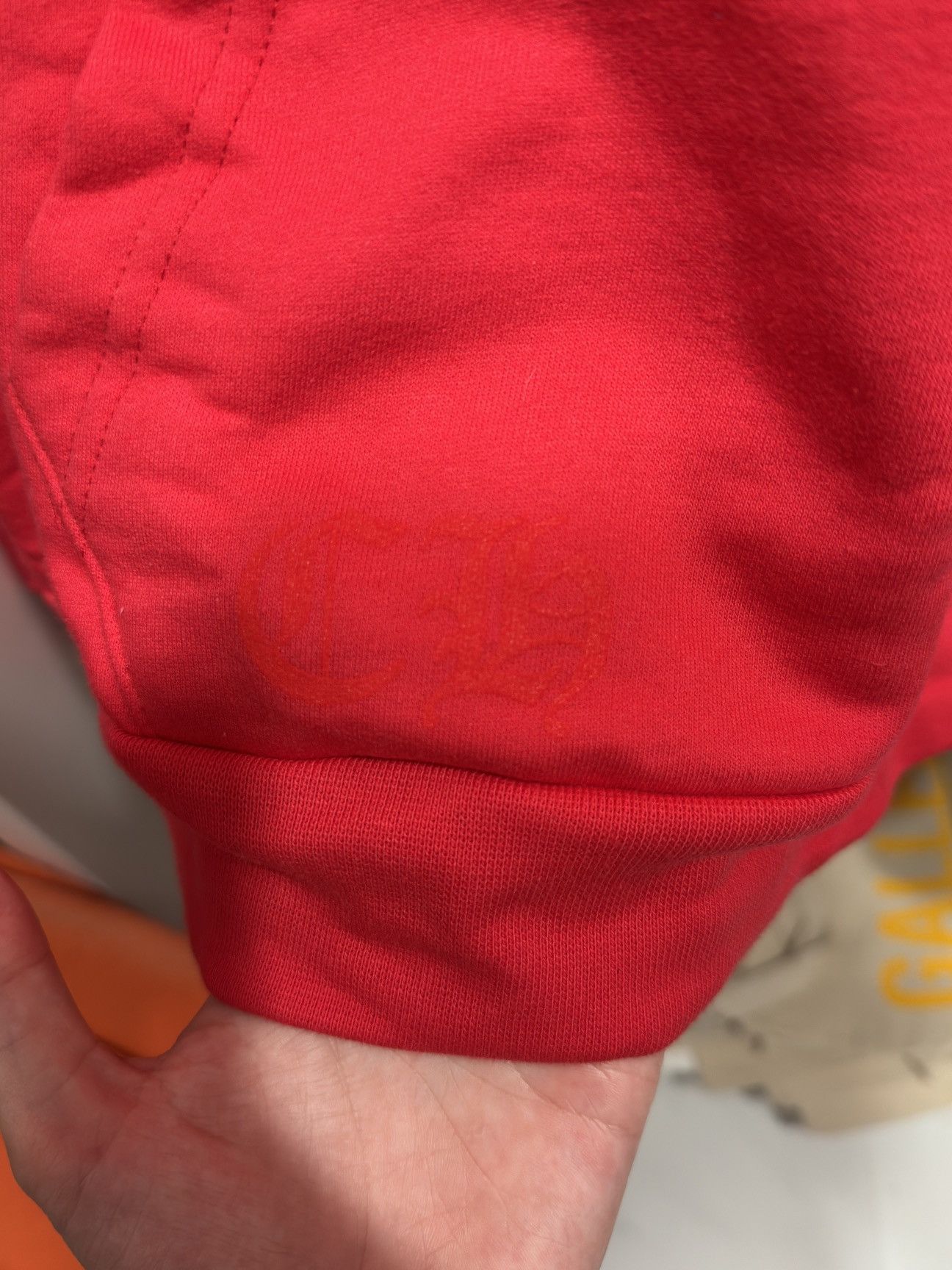 Chrome Hearts Chrome Hearts Red Hoodie Size US L / EU 52-54 / 3 - 9 Thumbnail