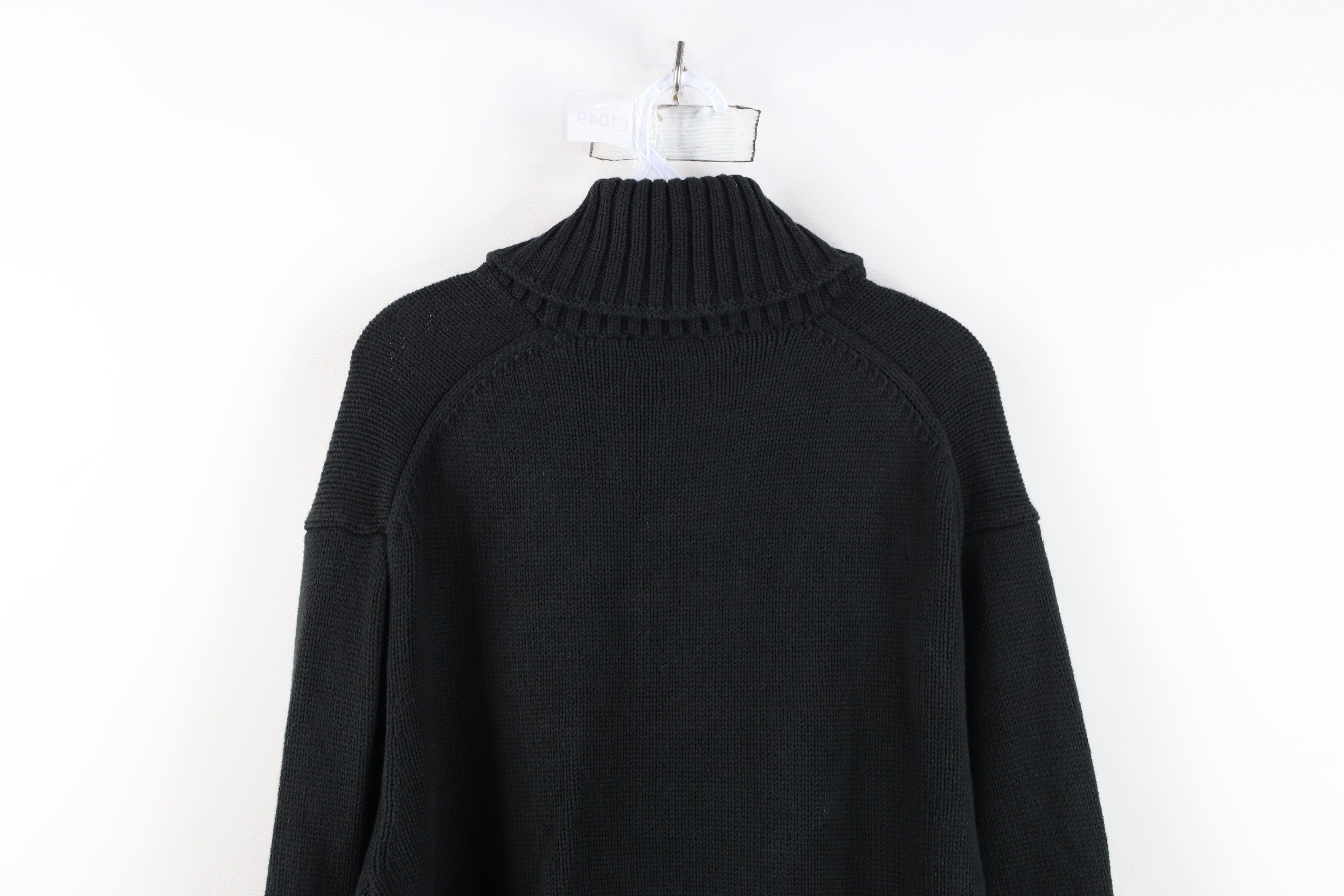 Ralph Lauren Vintage 90s Ralph Lauren Heavyweight Knit Shawl Sweater Size US XL / EU 56 / 4 - 12 Thumbnail