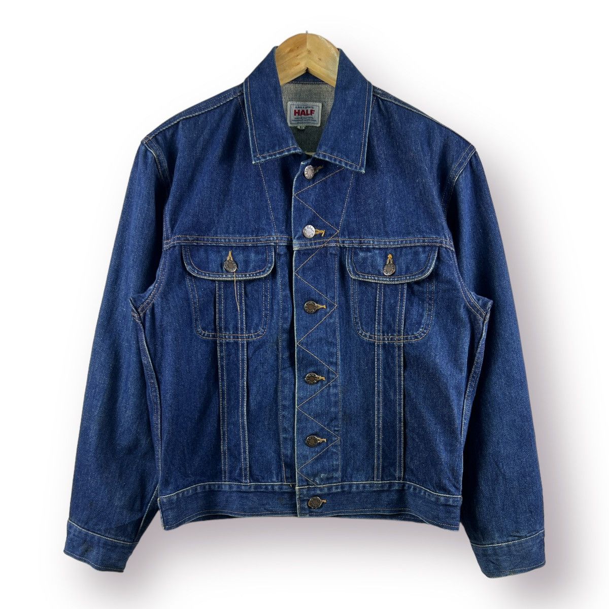 ⚡️ HALF NIHON HALF CORP DENIM TRUCKER JACKET