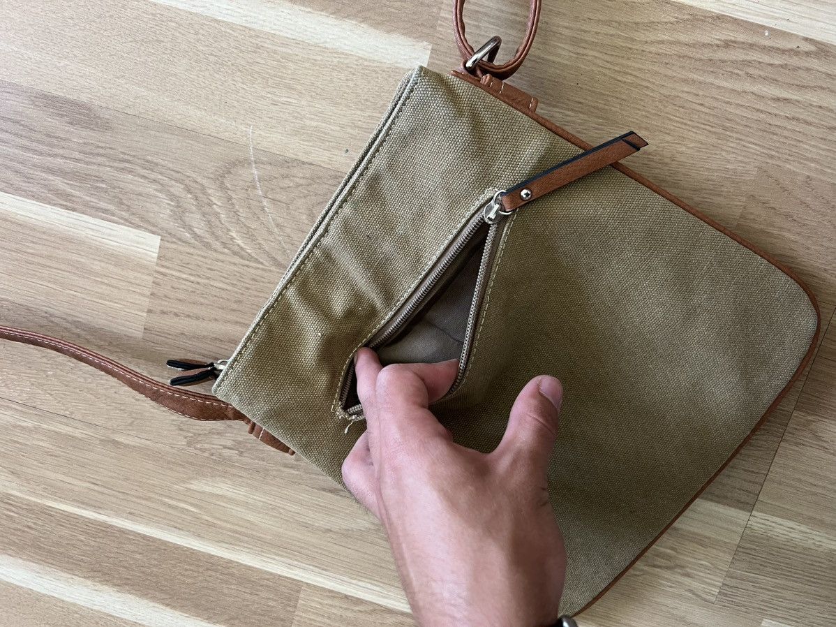 Diesel × Japanese Brand × Vintage Vintage diesel military avant garde messenger bag 90s y2k Size ONE SIZE - 7 Thumbnail
