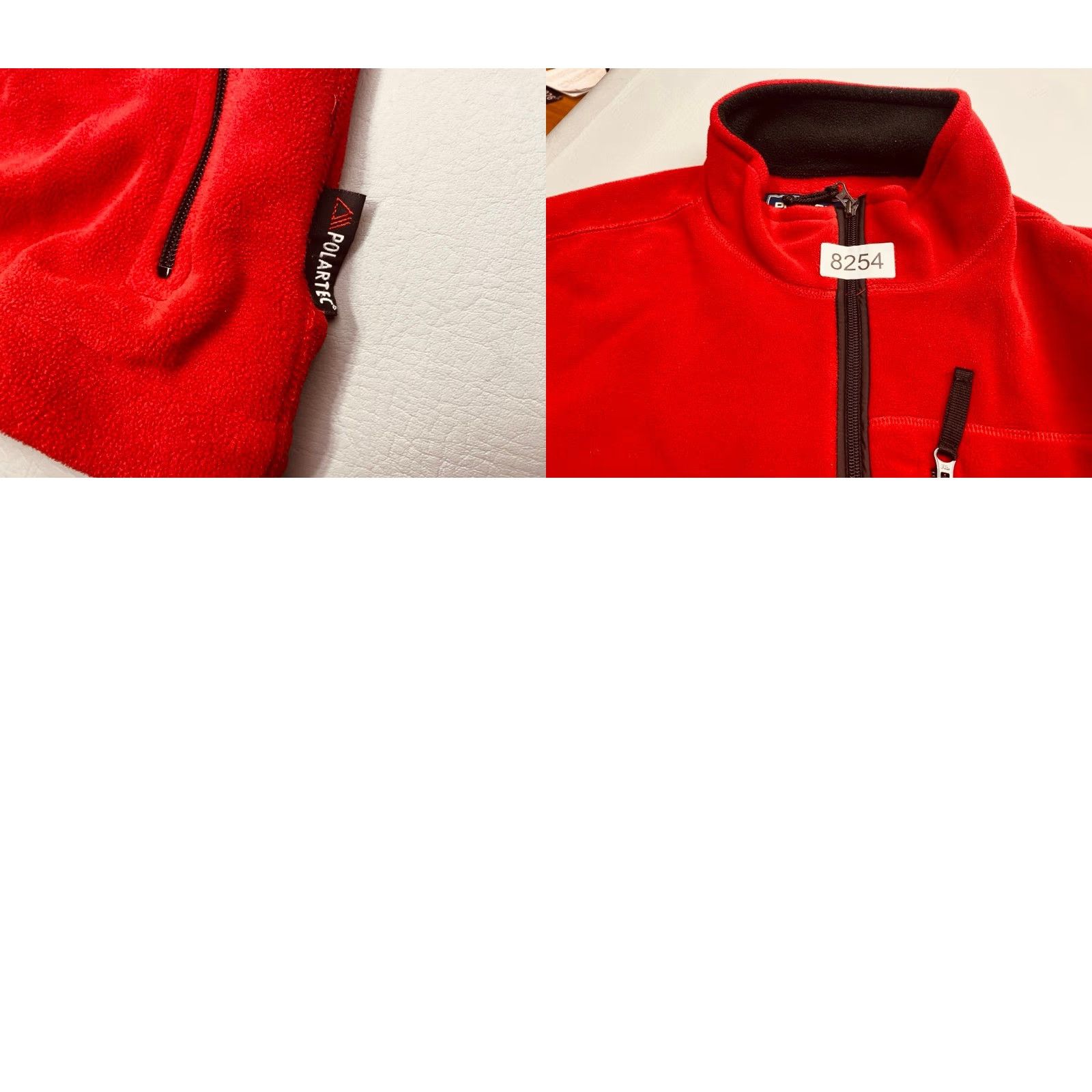 Vintage VINTAGE Polo Sport Ralph Lauren Full Zip Fleece Jacket Polartec Thermal Red XL by Polo Sport Size US XL / EU 56 / 4 - 9 Thumbnail