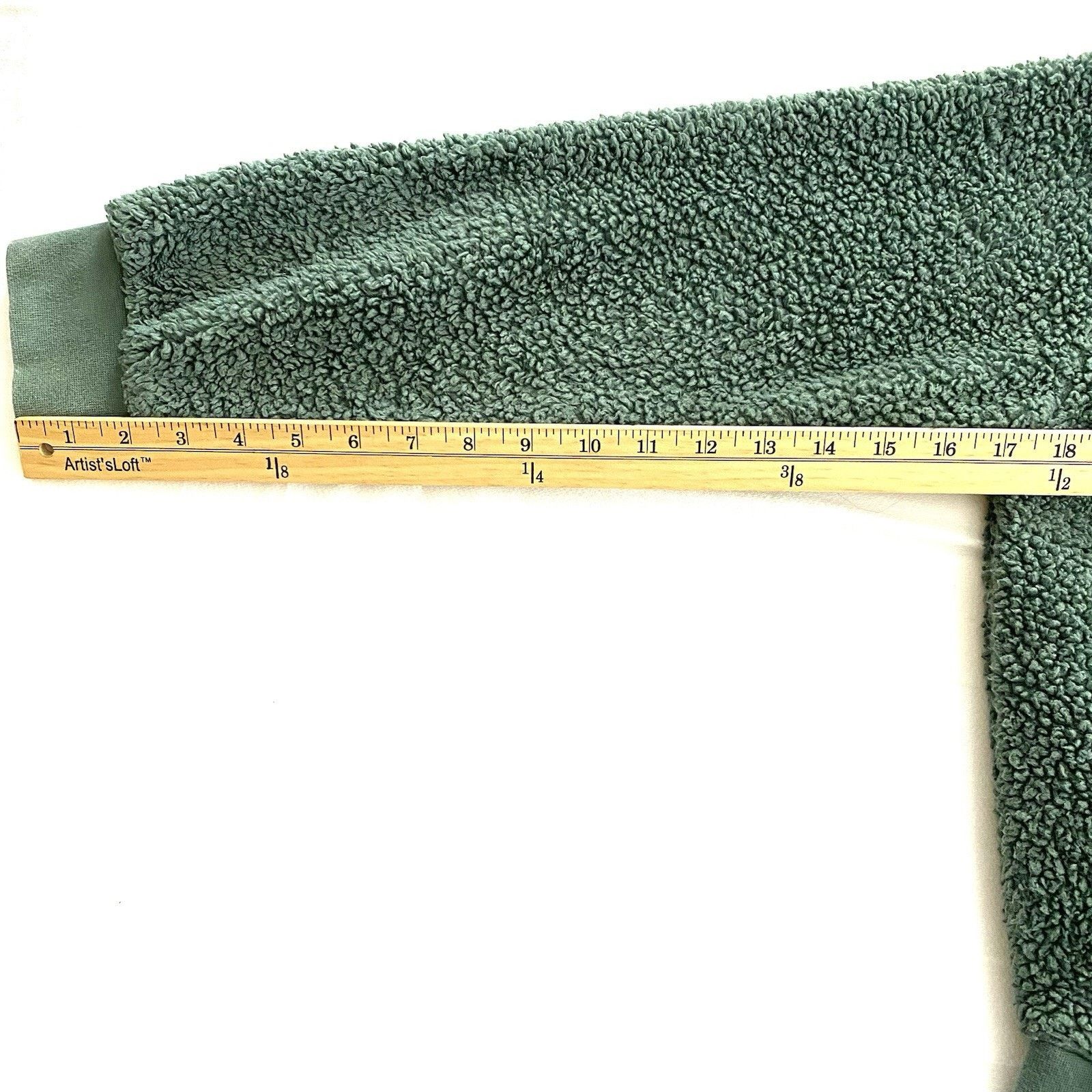RVCA RVCA Off Grid Sherpa Fleece Sweatshirt Adult Small Green Size S / US 4 / IT 40 - 4 Thumbnail