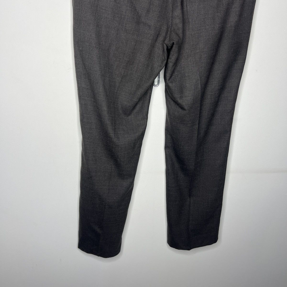 Brunello Cucinelli × Designer Brunello Cucinelli Gray Virgin Wool Trousers Size US 32 / EU 48 - 6 Thumbnail