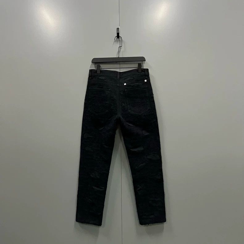 Givenchy Givenchy Boro Black Denim Pants Size US 30 / EU 46 - 2 Thumbnail