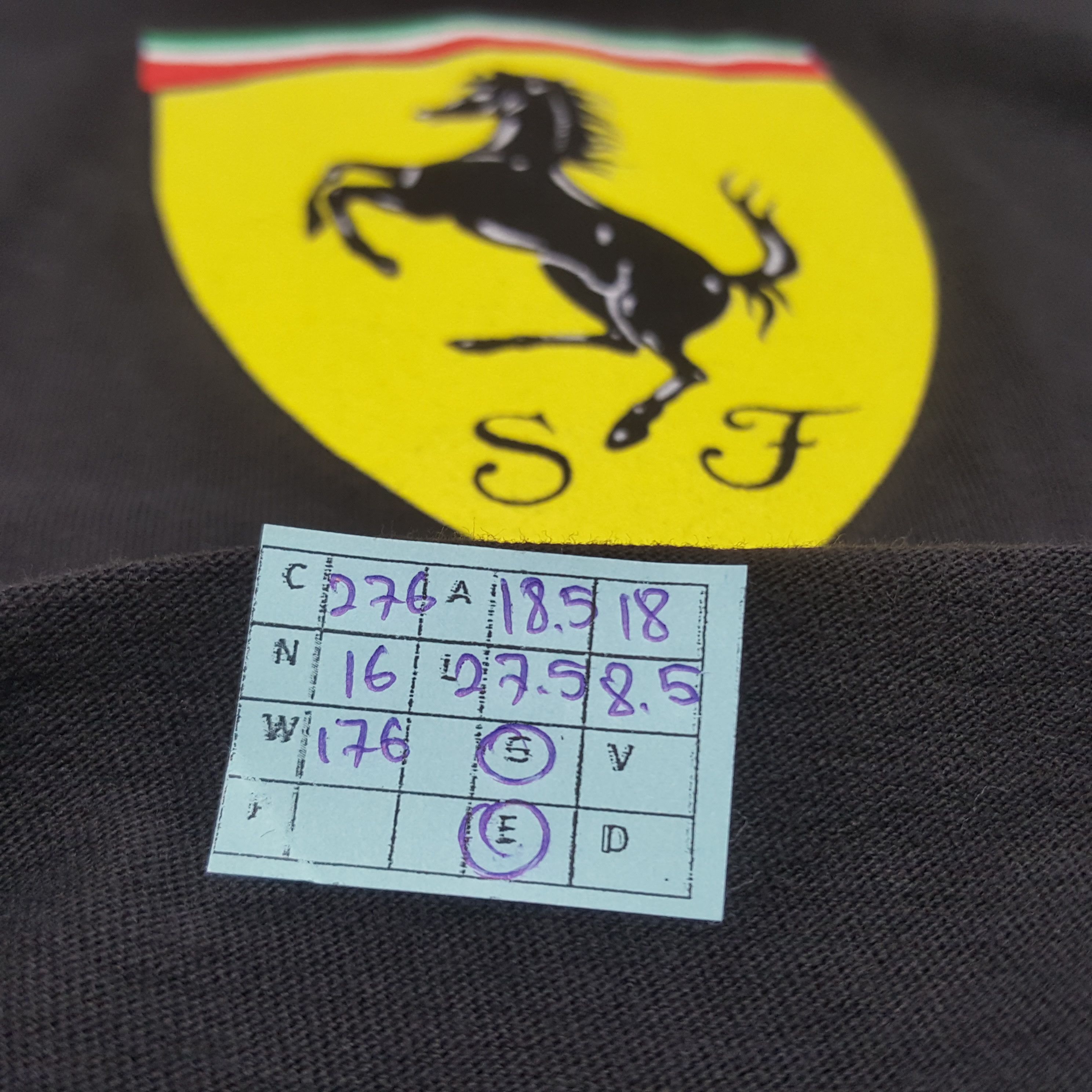 Vintage Vintage Ferrari Motorsports Racing Tshirt Size US S / EU 44-46 / 1 - 7 Thumbnail