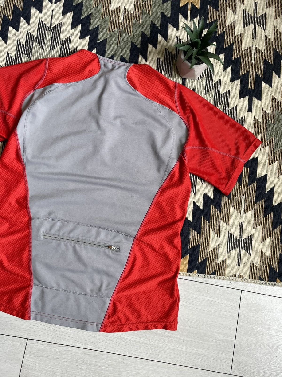 Nike × Vintage Vintage Nike 1/3 Zip Center Logo Dri-Fit T-shirt Size US M / EU 48-50 / 2 - 8 Thumbnail