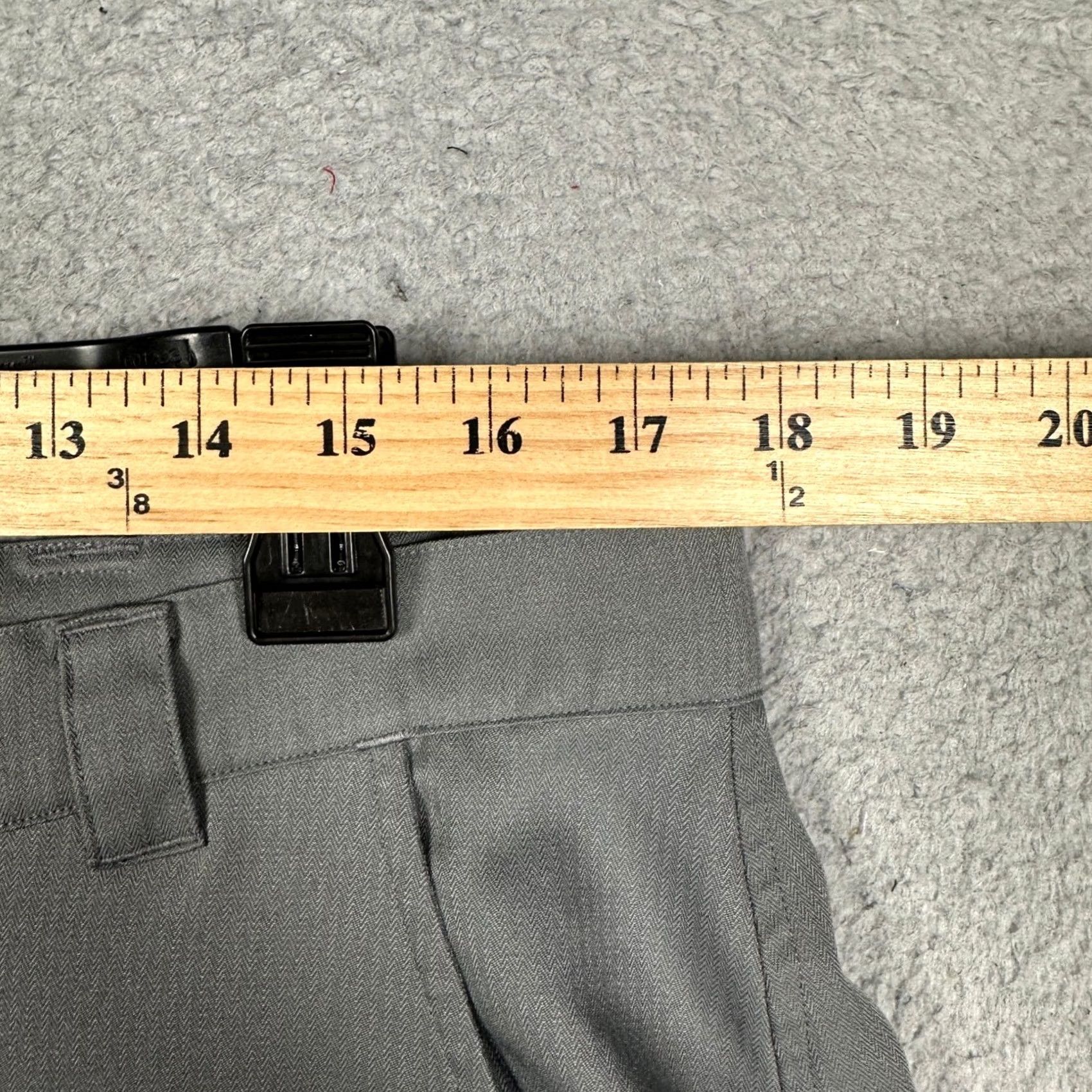 Under Armour Under Armour Golf Chino Pants Men 36 Gray Herringbone Logo Performance Workwear Straight Size US 36 / EU 52 - 5 Thumbnail