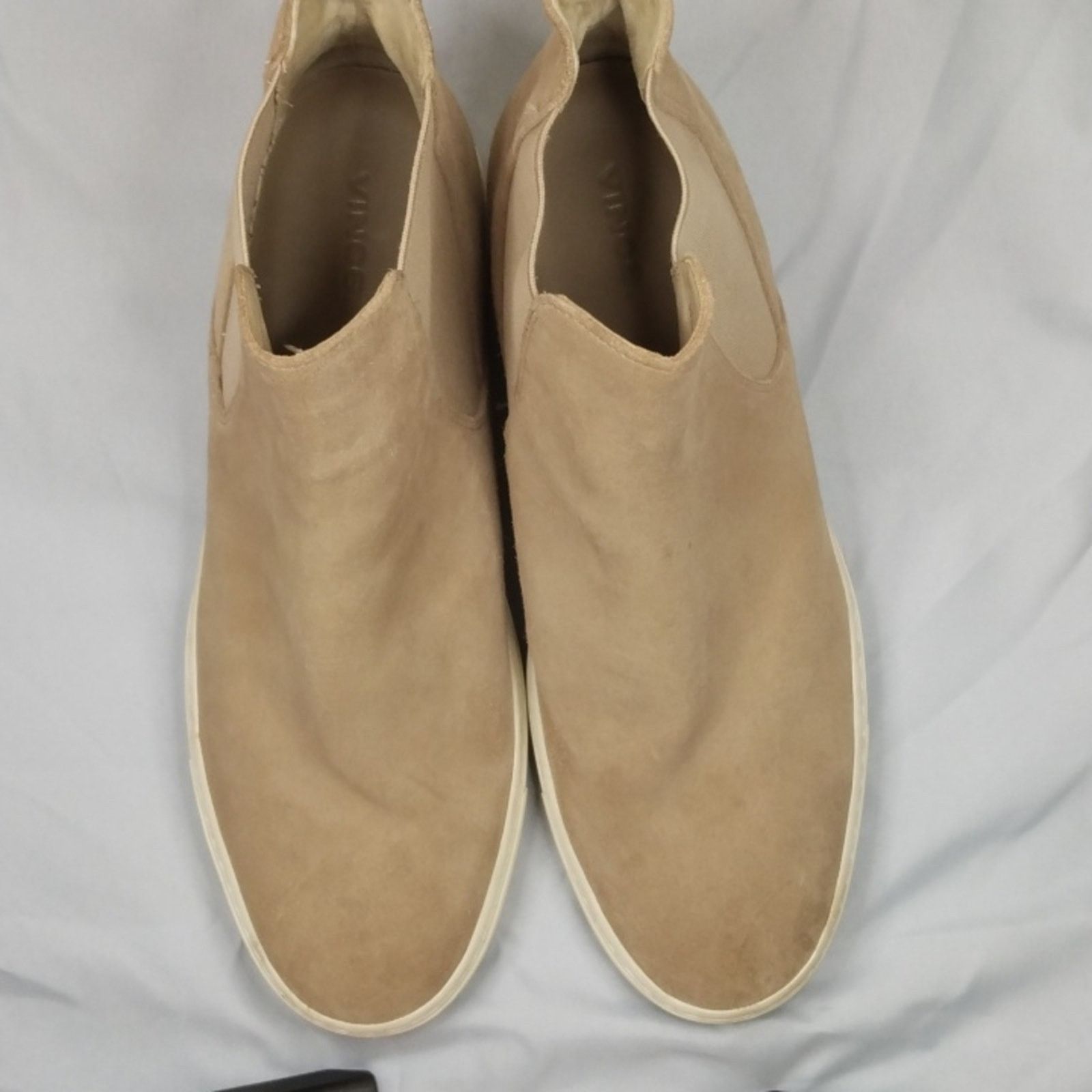 Vince Vince newlyn Suede High Top Booties woodsmoke color Size 8 Size US 8 / IT 38 - 4 Thumbnail