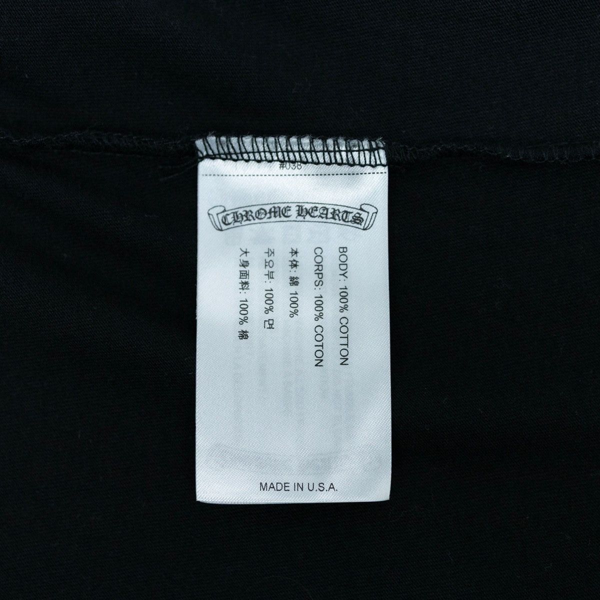 Chrome Hearts Chrome Hearts Scripture Sleeve Logo Longsleeve T-Shirt Size US L / EU 52-54 / 3 - 6 Thumbnail