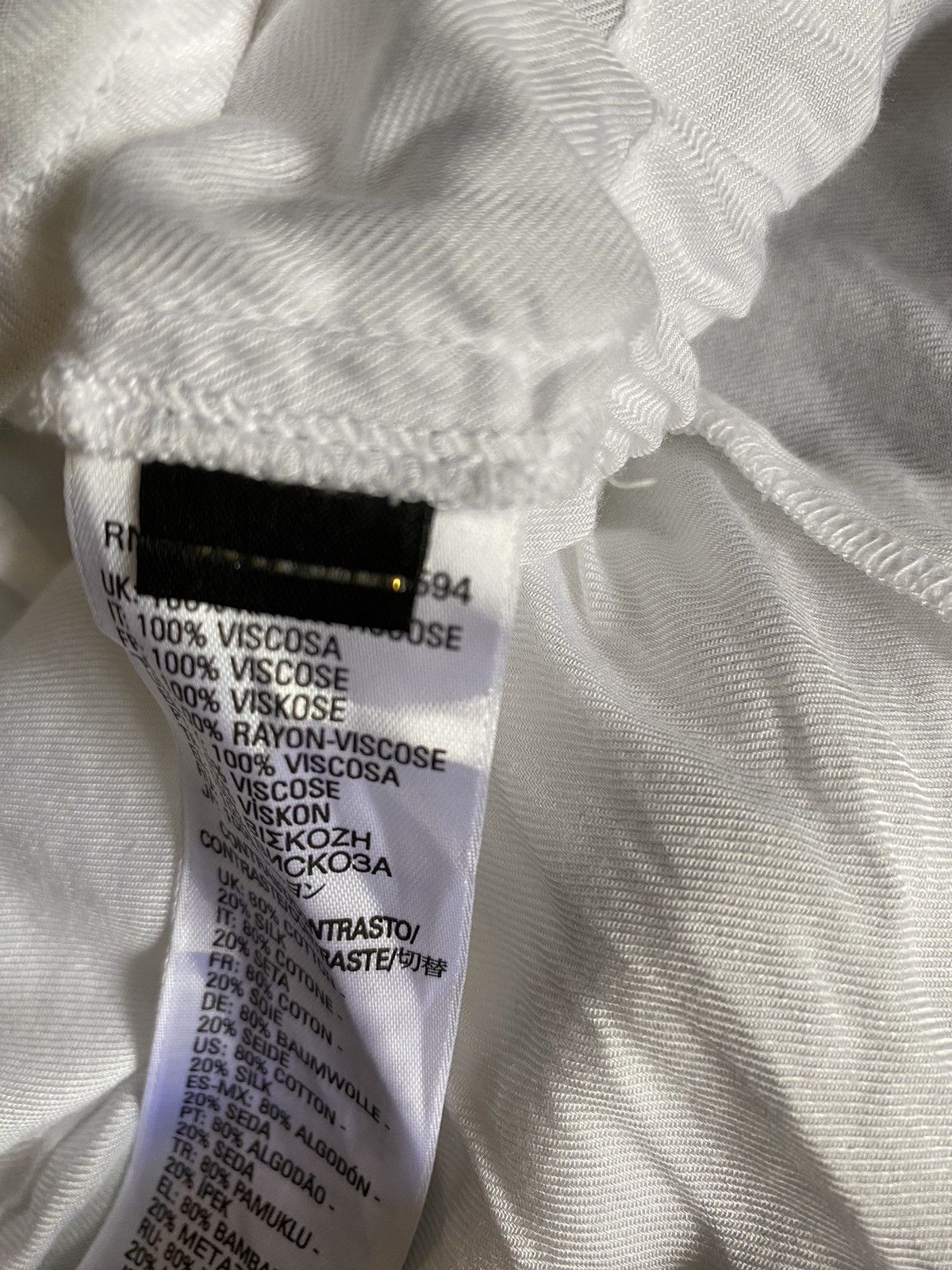 Diesel Diesel white blouse Size ONE SIZE - 14 Thumbnail