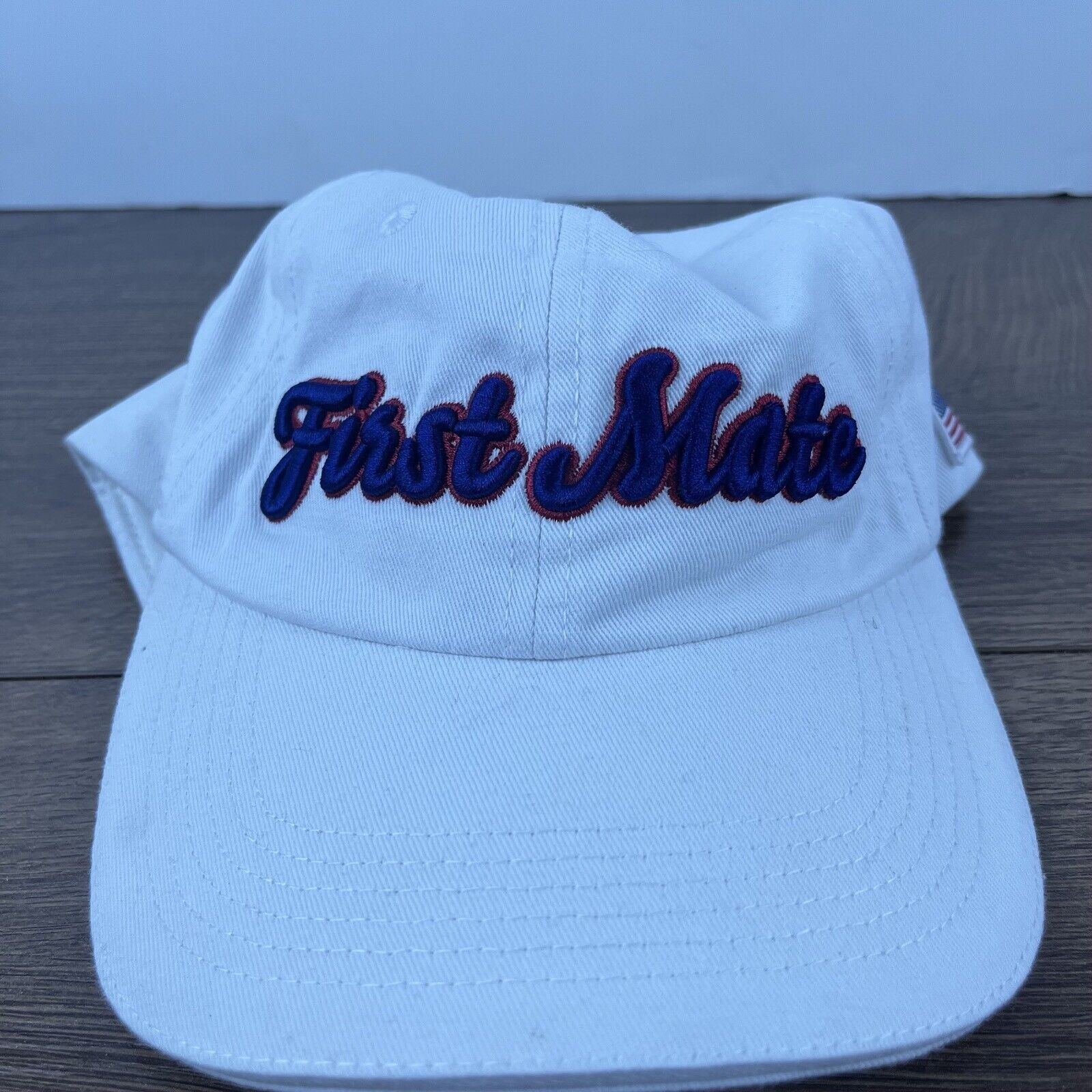 Other First Mate Hat First Mate Adjustable Hat White Adjustable Ha Size ONE SIZE - 1 Thumbnail