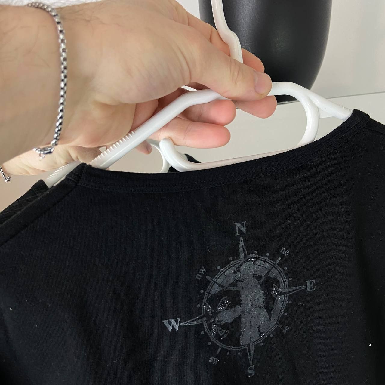 Edwin Edwin Japanese Brand Compass Black T-Shirt Streetwear Size US M / EU 48-50 / 2 - 5 Thumbnail