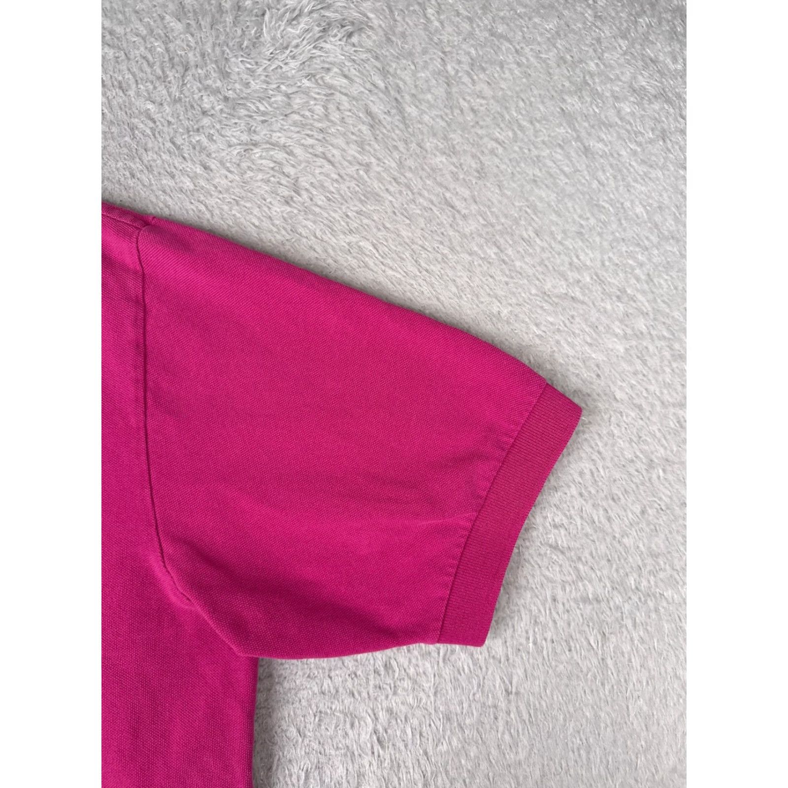 Ralph Lauren VINTAGE Ralph Lauren Polo Shirt Men XL Pink 100% Cotton Slim Fit Short Sleeve 70s Size US XL / EU 56 / 4 - 2 Thumbnail