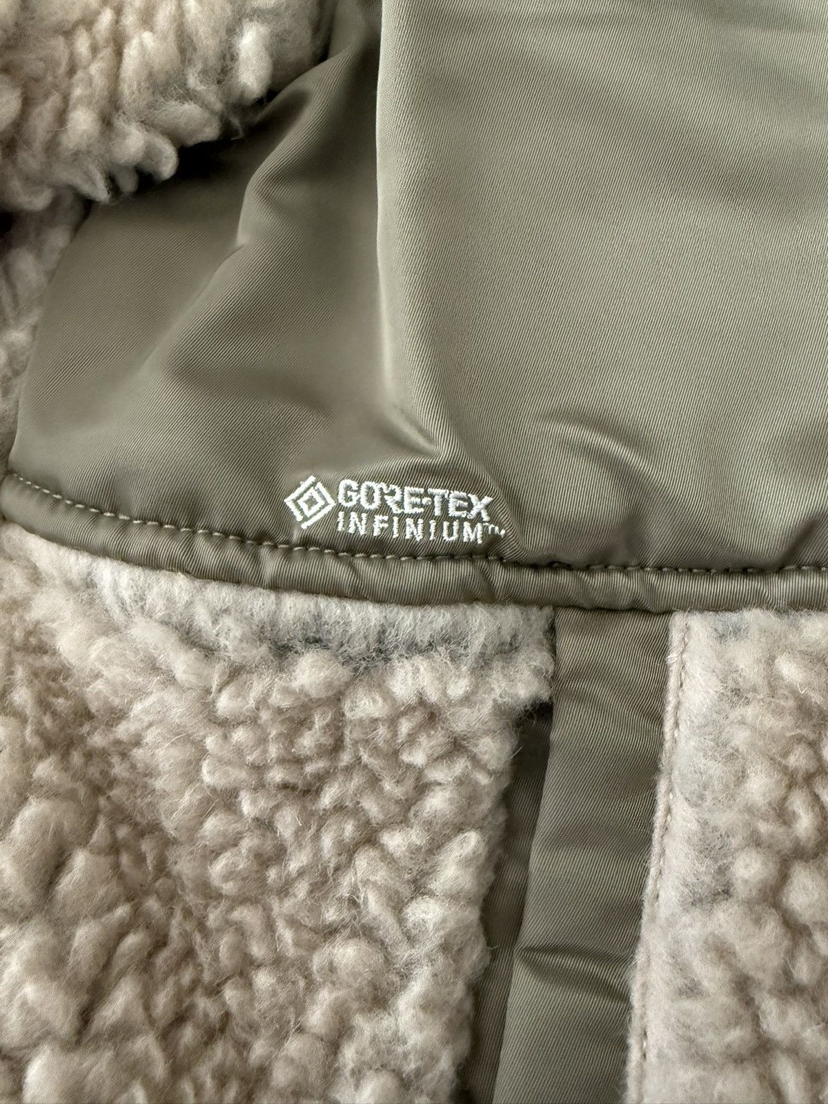 THE NORTH FACE PURPLE LABEL Wool Boa Fleece Denali Jacket