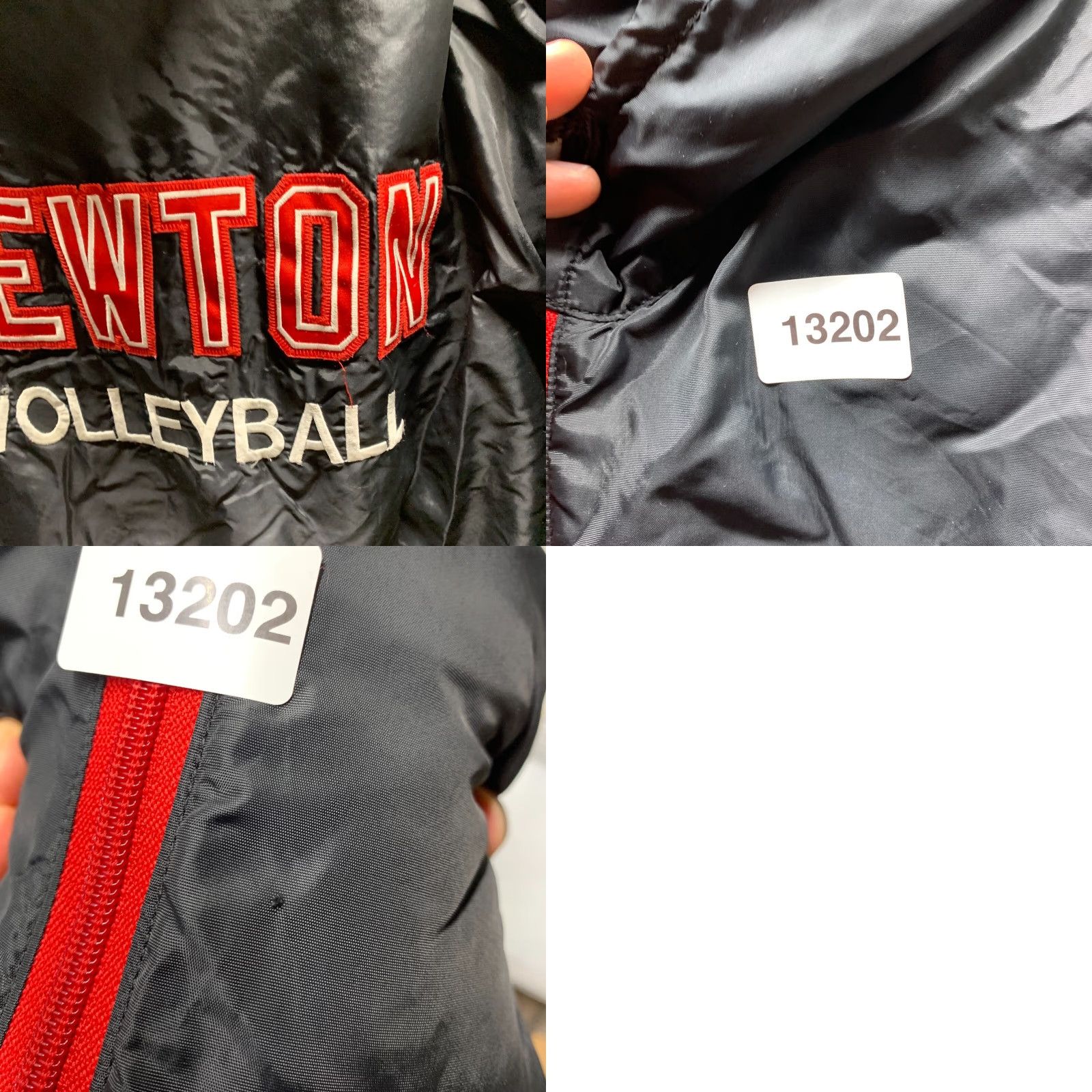 Vintage VINTAGE Van Ginkels Hoodie Jacket Mens XL Black Satin Bomber Jacket Size US XL / EU 56 / 4 - 11 Thumbnail