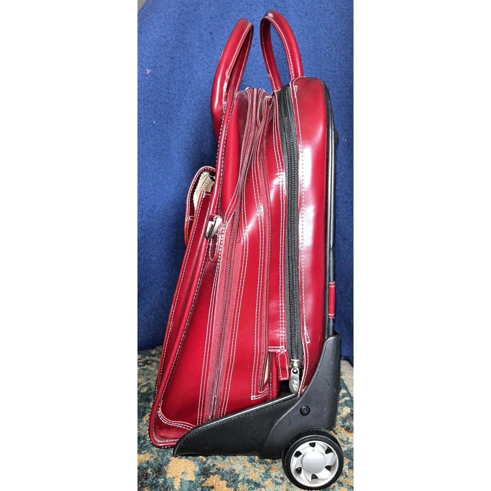 Other McKlein Leather Carry-On Detachable Roll-On Collapsible Size ONE SIZE - 9 Thumbnail