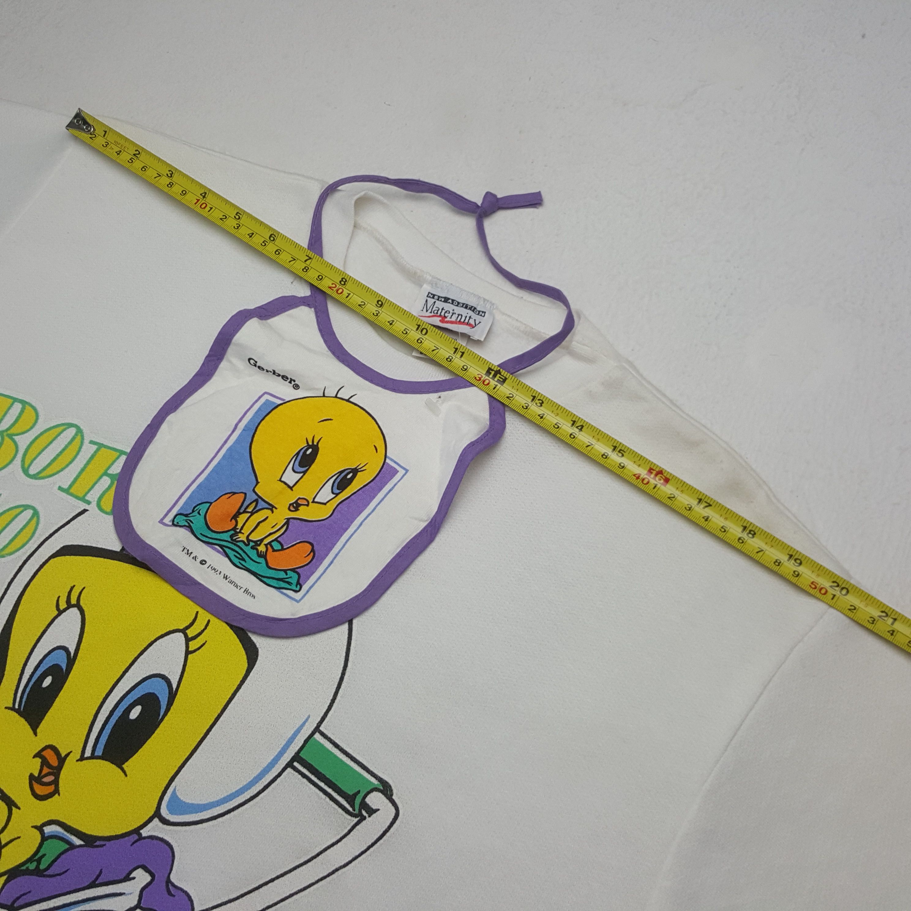 Warner Bros Vintage 90's Tweety Bird Born To Be Wild Sweatshirt RR6 Size US M / EU 48-50 / 2 - 7 Thumbnail