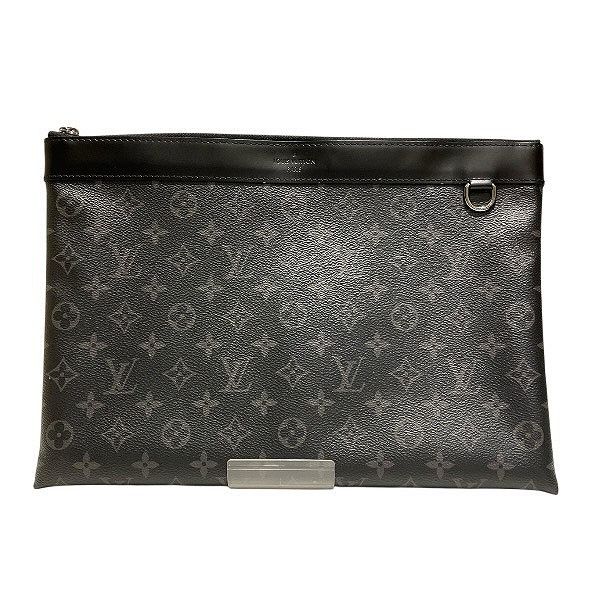 Louis Vuitton Louis Vuitton Louis Vuitton Monogram Eclipse Clutch Bag Textile Clutch Bag M62291 DUTY FREE for USA Size ONE SIZE - 1 Thumbnail