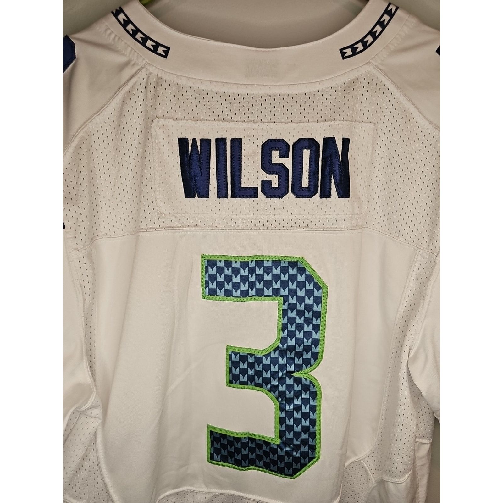 Nike Nike Sewn Seattle Seahawks Russell Wilson #3 Jersey Size 52 Size US XXL / EU 58 / 5 - 10 Thumbnail