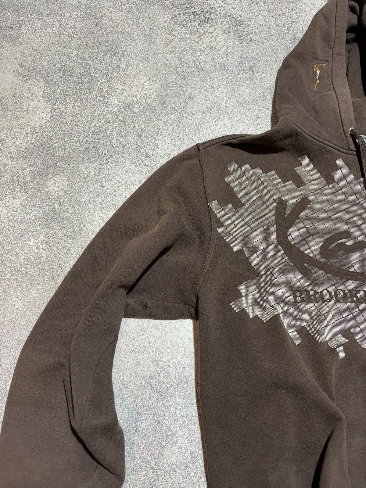 Karl Kani × Vintage Vintage Karl Kani Brown Hoodie Y2K Size US XL / EU 56 / 4 - 13 Thumbnail