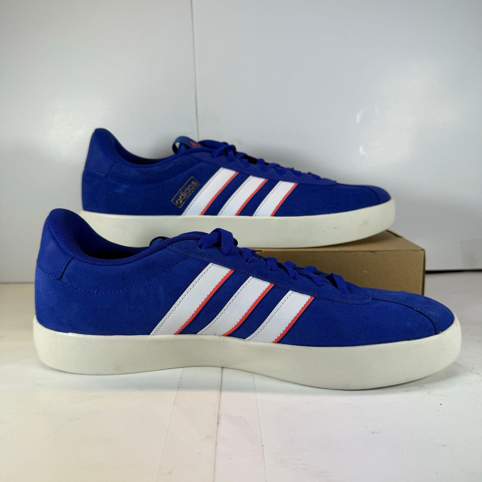 Adidas Adidas VL Court 3.0 Blue/White Size 10 Men Size US 10 / EU 43 - 2 Thumbnail