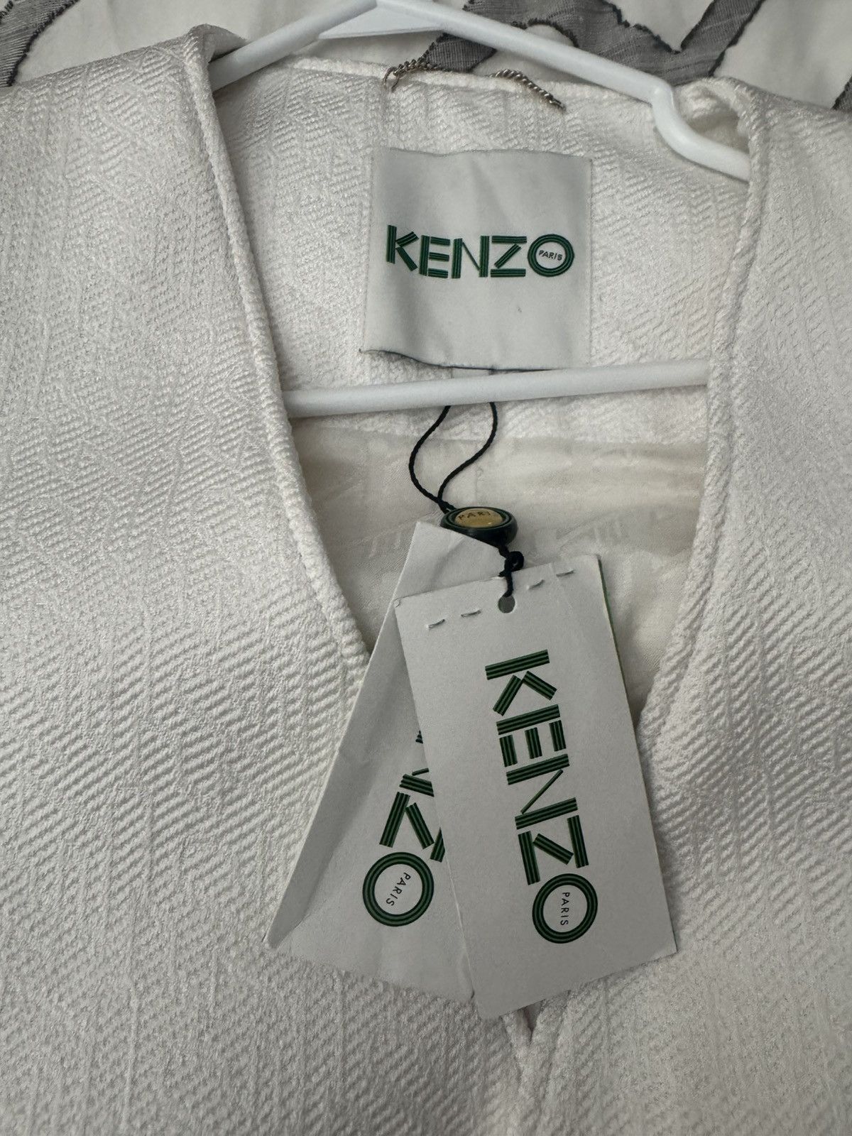 Kenzo Kenzo 3/4 blazer Size L / US 10 / IT 46 - 2 Thumbnail