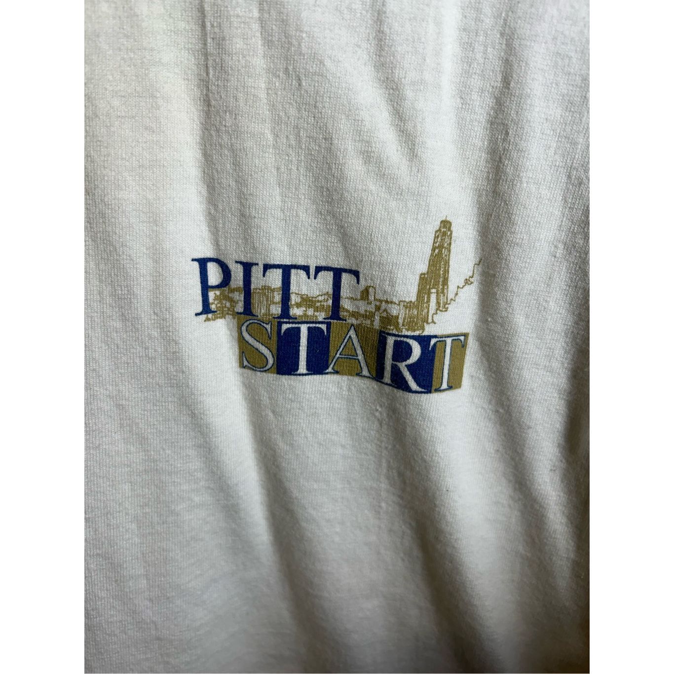 Vintage Size L - Vintage Y2K Pitt start Tshirt university of Pittsbu Size US L / EU 52-54 / 3 - 3 Thumbnail