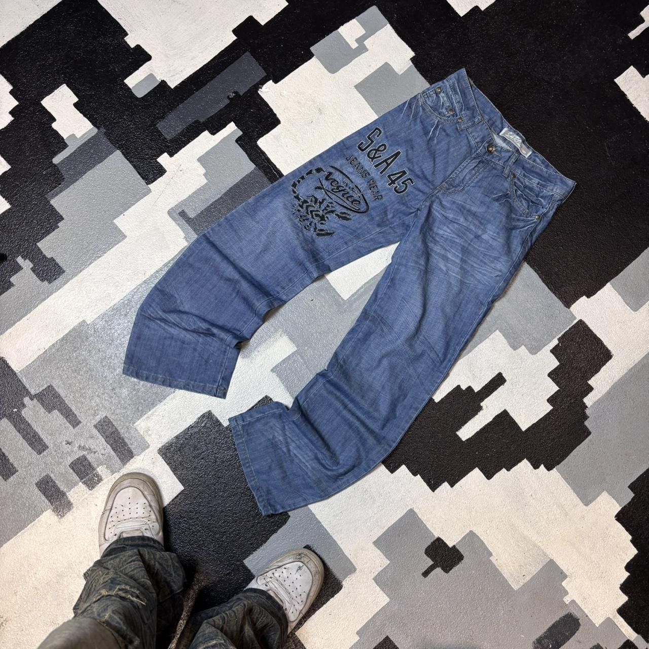 Japanese Brand × Vintage Archive style jeans Size US 29 - 2 Thumbnail
