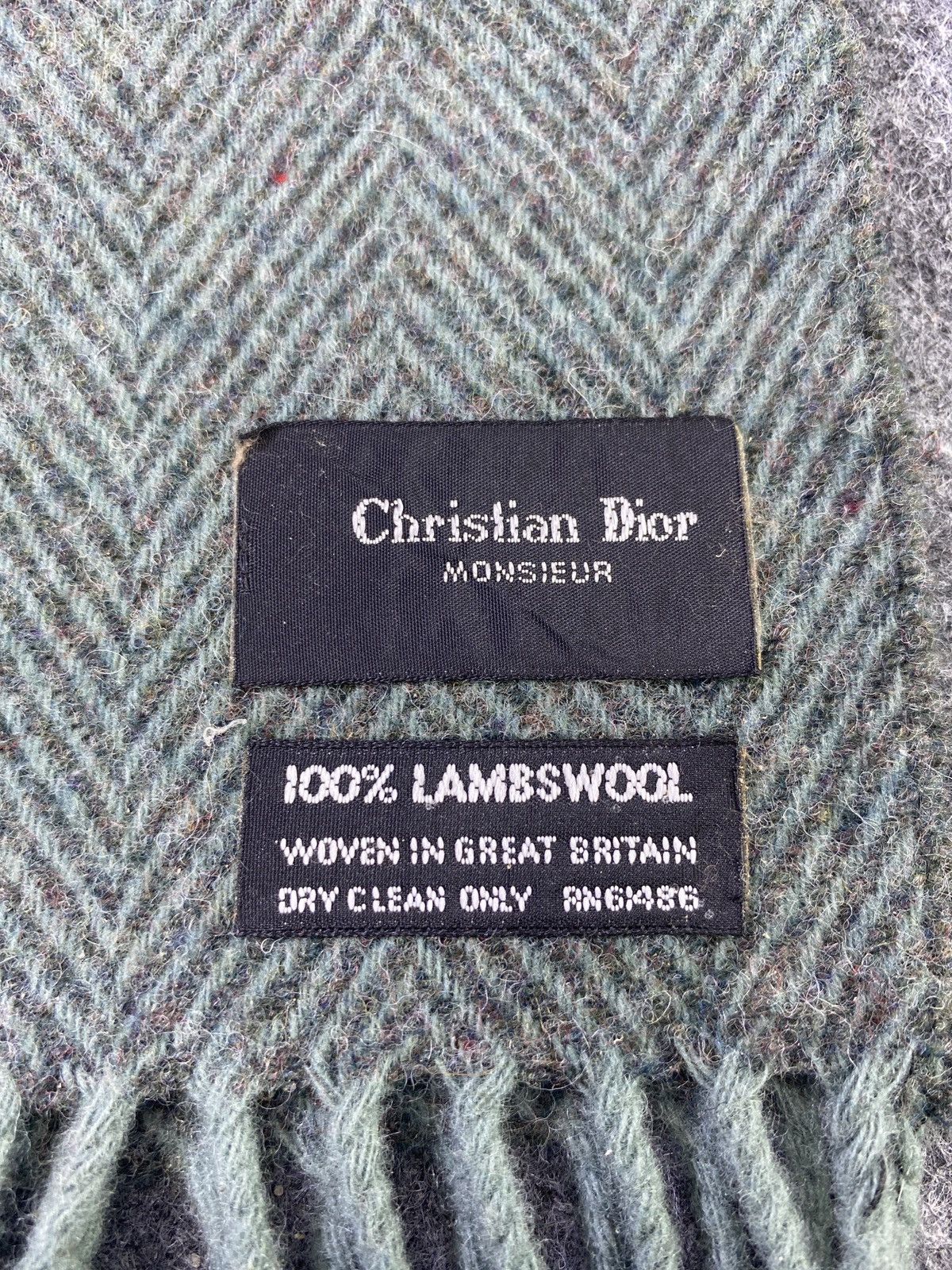 Christian Dior Monsieur Christian Dior Monsieur Scarf / Muffler / Neckwear -T697 Size ONE SIZE - 5 Thumbnail