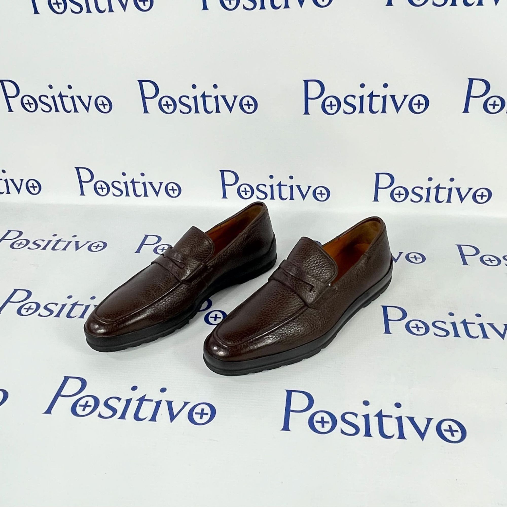 Bally Bally Relon Brown Grained Leather Loafers US 6 EEE Size US 6 / EU 39 - 2 Thumbnail