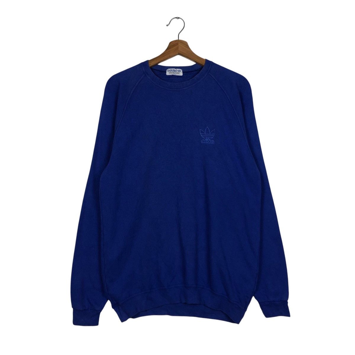 Adidas 📌Vintage 80's Adidas Sweatshirt Long Sleeve Size US L / EU 52-54 / 3 - 2 Thumbnail