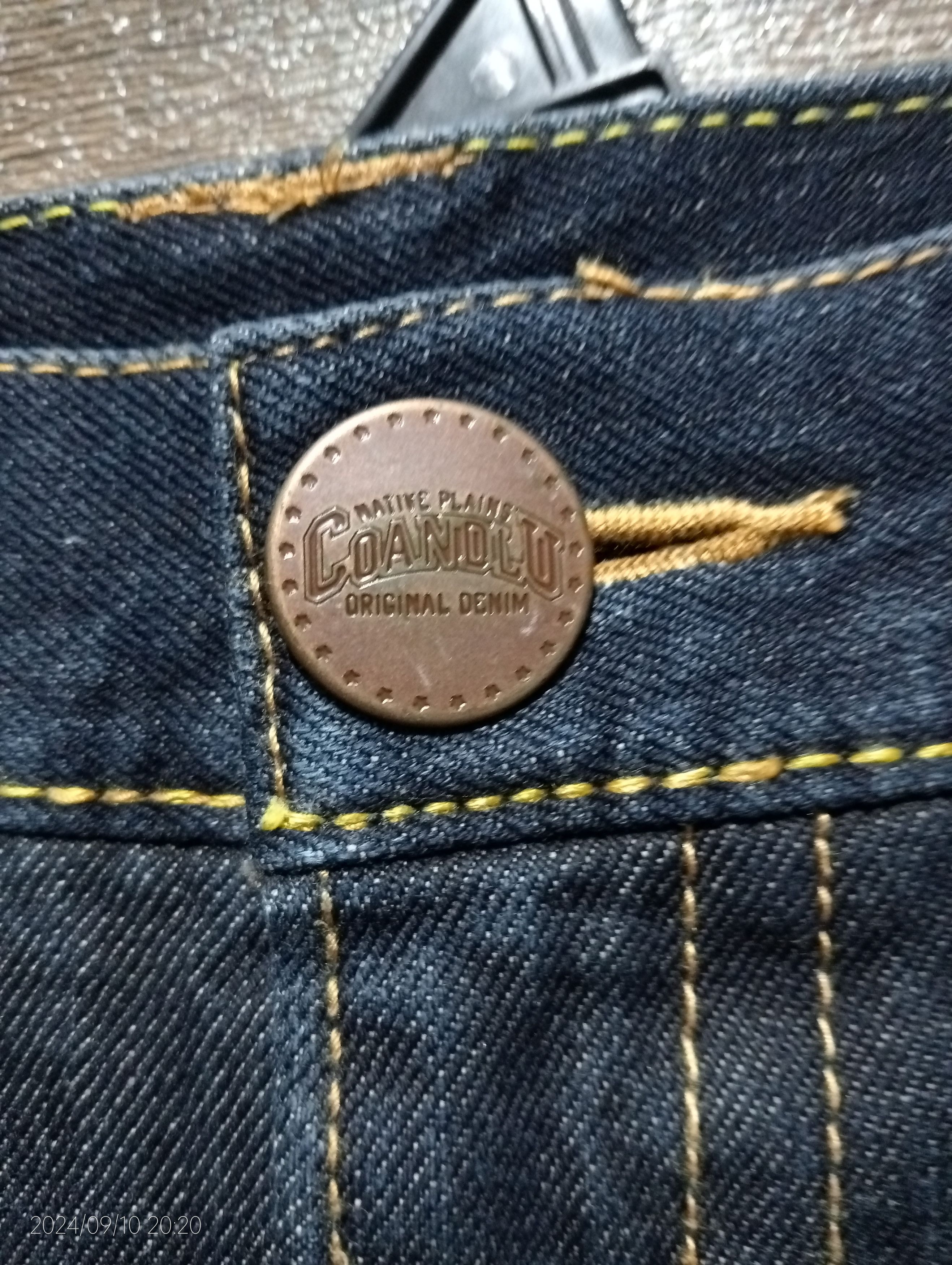 Japanese Brand Vintage Co&Lu Denim Selvedge Size US 32 / EU 48 - 4 Thumbnail