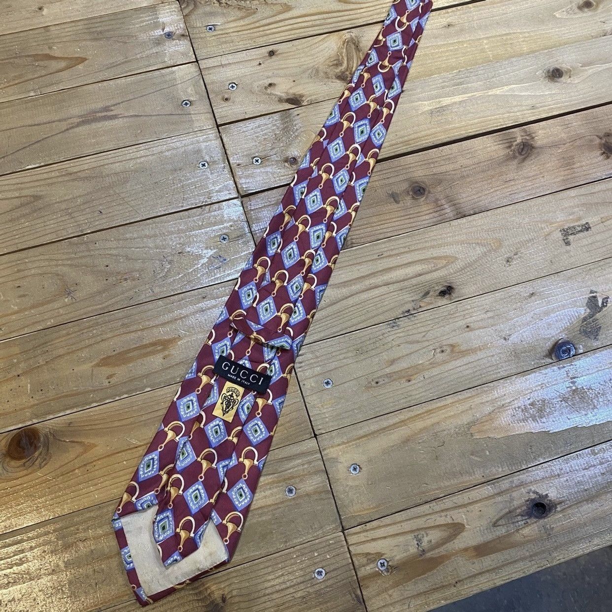 Gucci Gucci Silk Tie Size ONE SIZE - 2 Thumbnail