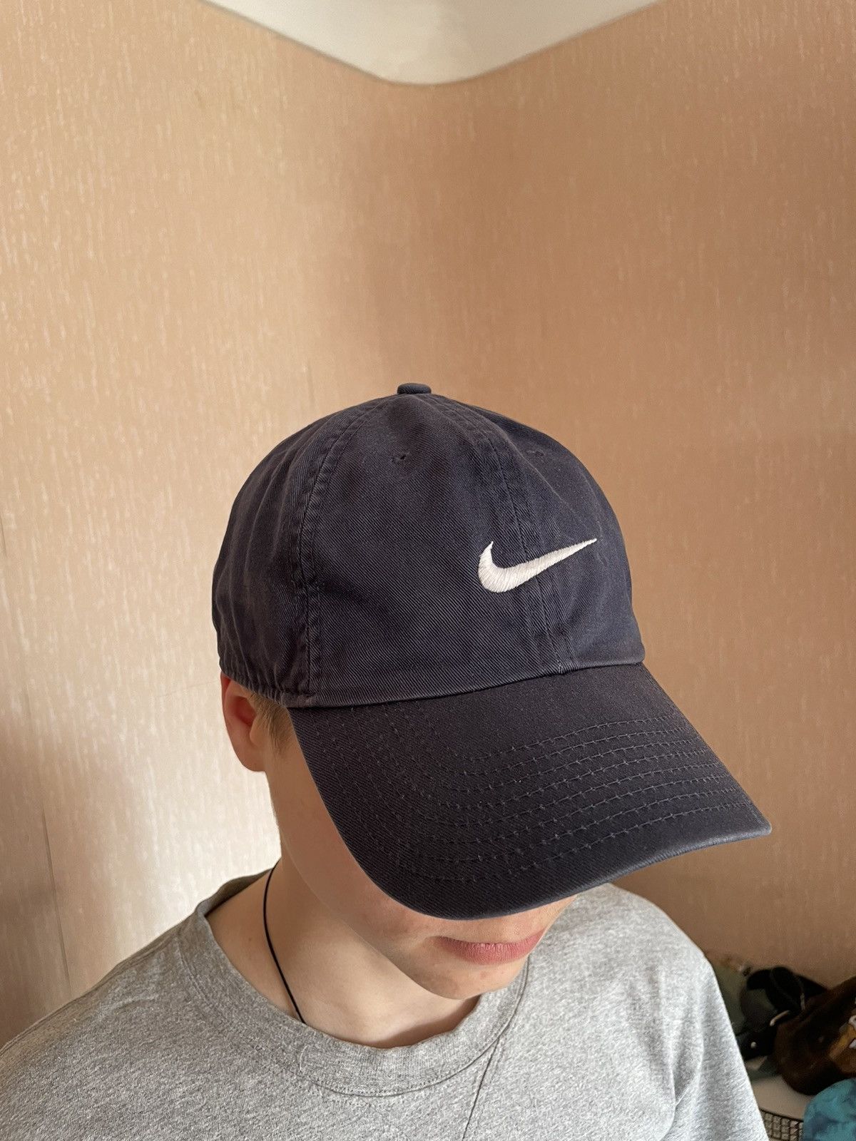 Nike × Vintage Vintage Nike Cap Size ONE SIZE - 1 Thumbnail