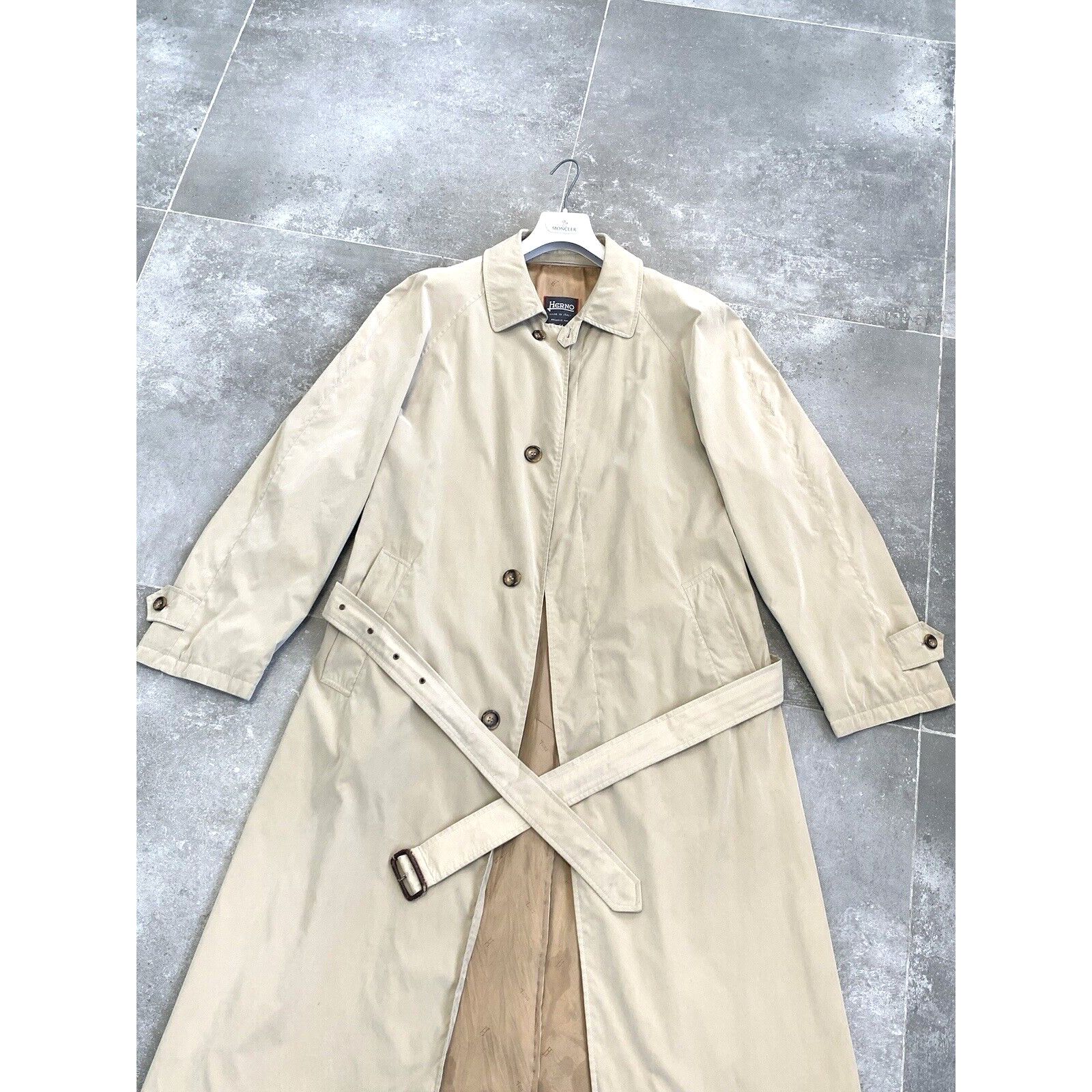 Herno × Vintage Men's HERNO Trench Coat Formal Jacket Mac Size EU 50 - 52 L Size US L / EU 52-54 / 3 - 4 Thumbnail