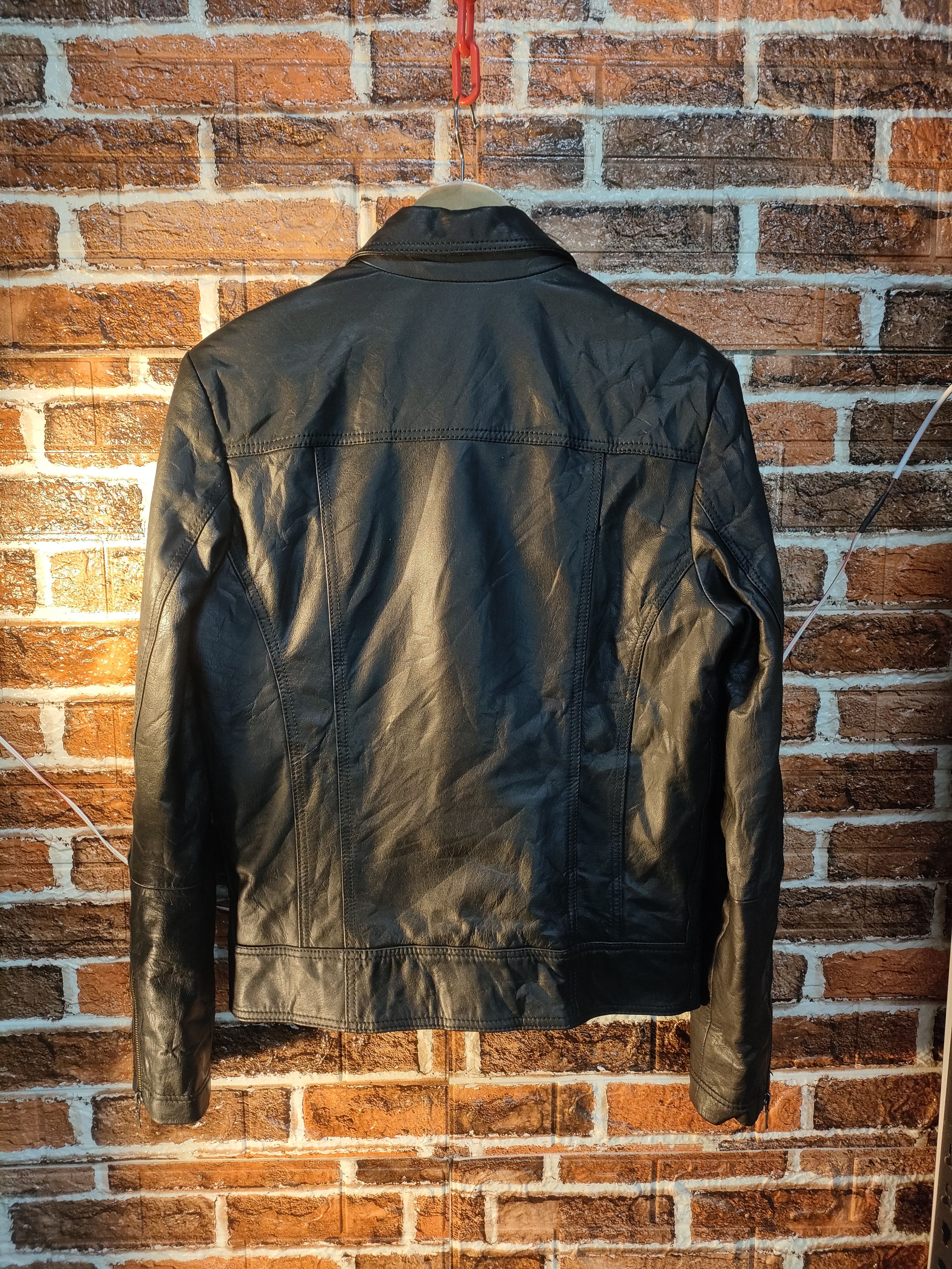 Nudie Jeans Men's Nudie Jeans Johny Leather Jacket Size US S / EU 44-46 / 1 - 2 Thumbnail