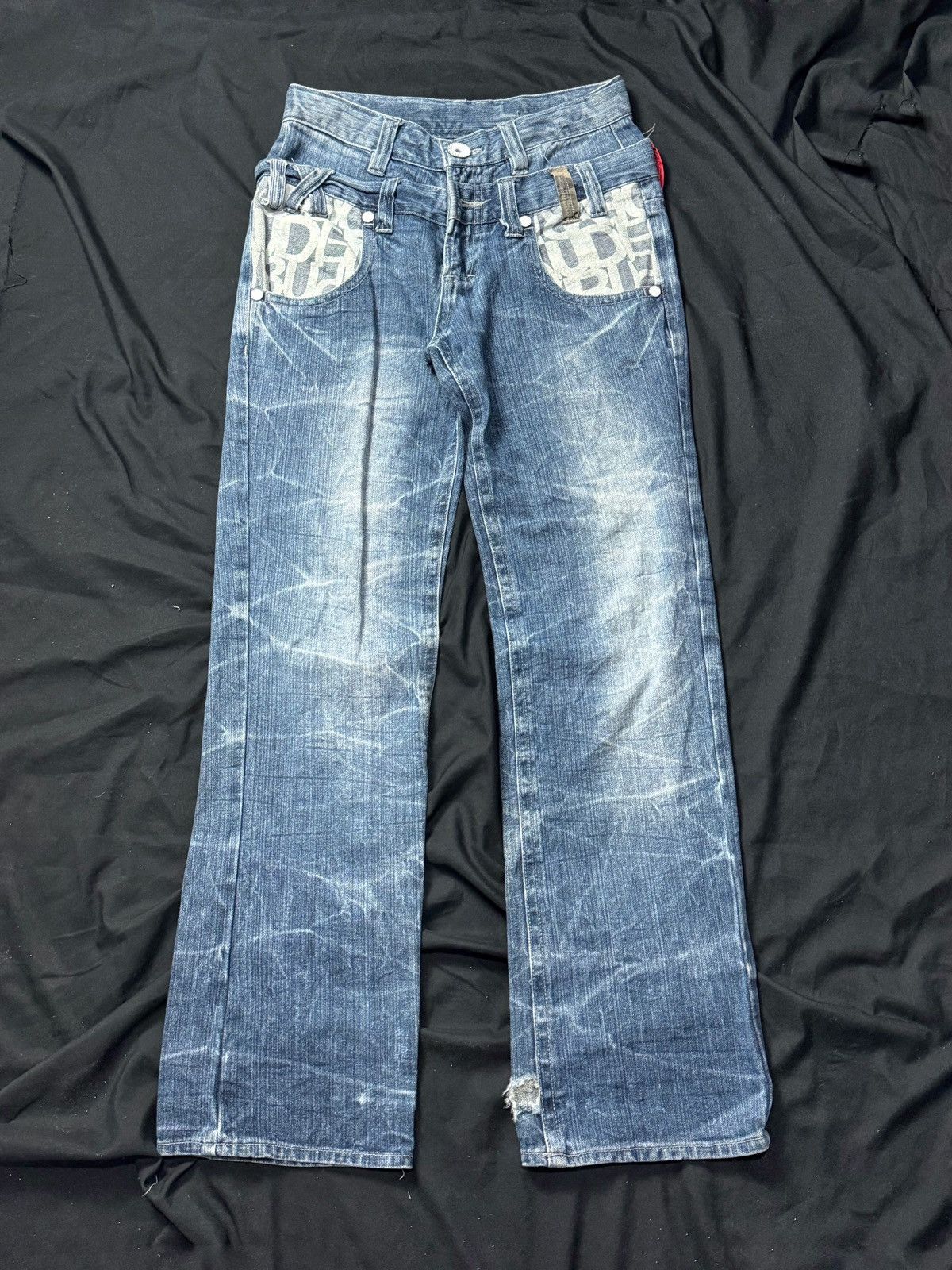 Double Waist Sirmione Poem Japanese Denim PPFM Styled