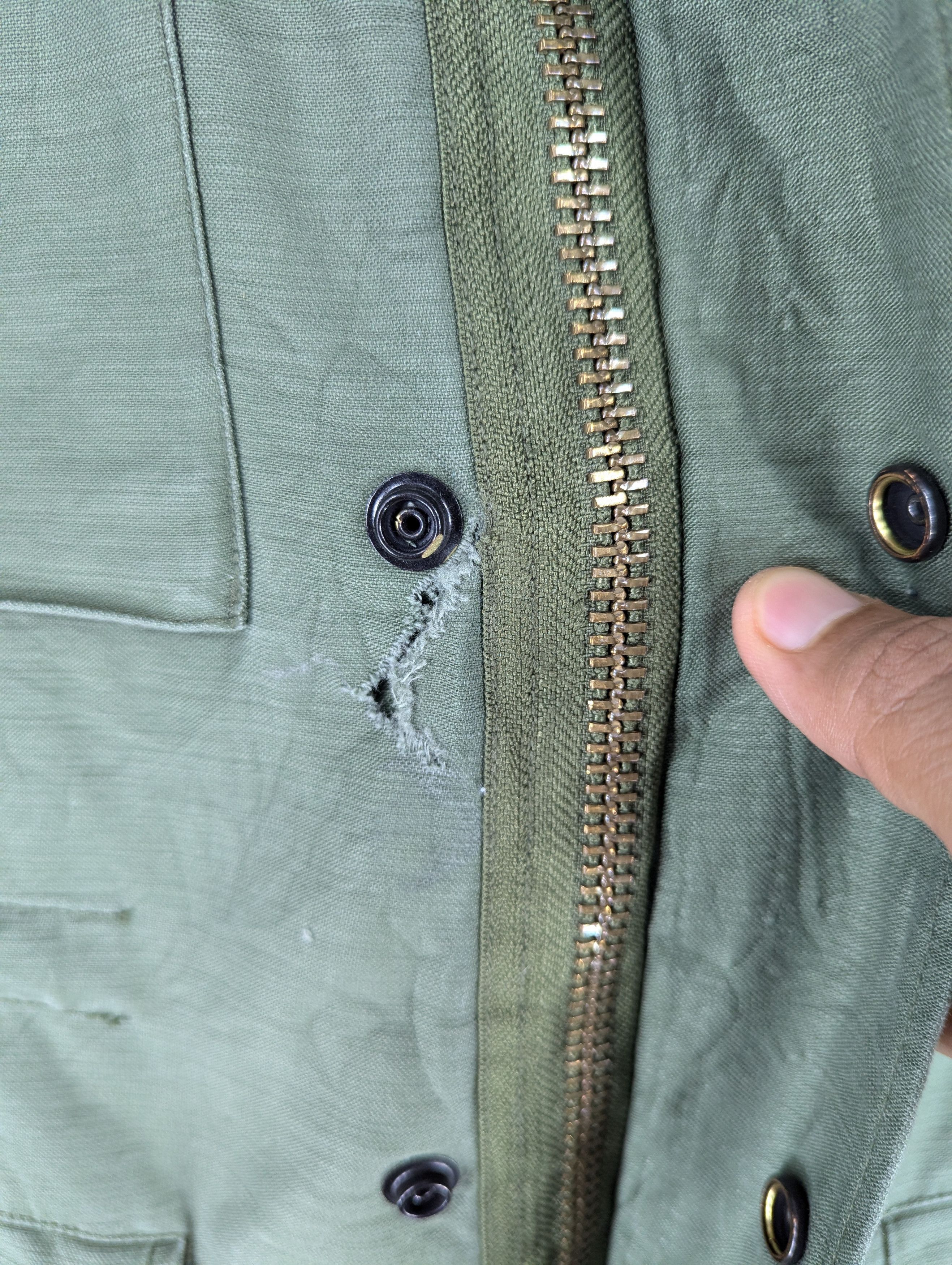 Japanese Brand × Journal Standard Journal Standard Green Army Vest Zipper Jacket Size US L / EU 52-54 / 3 - 10 Thumbnail