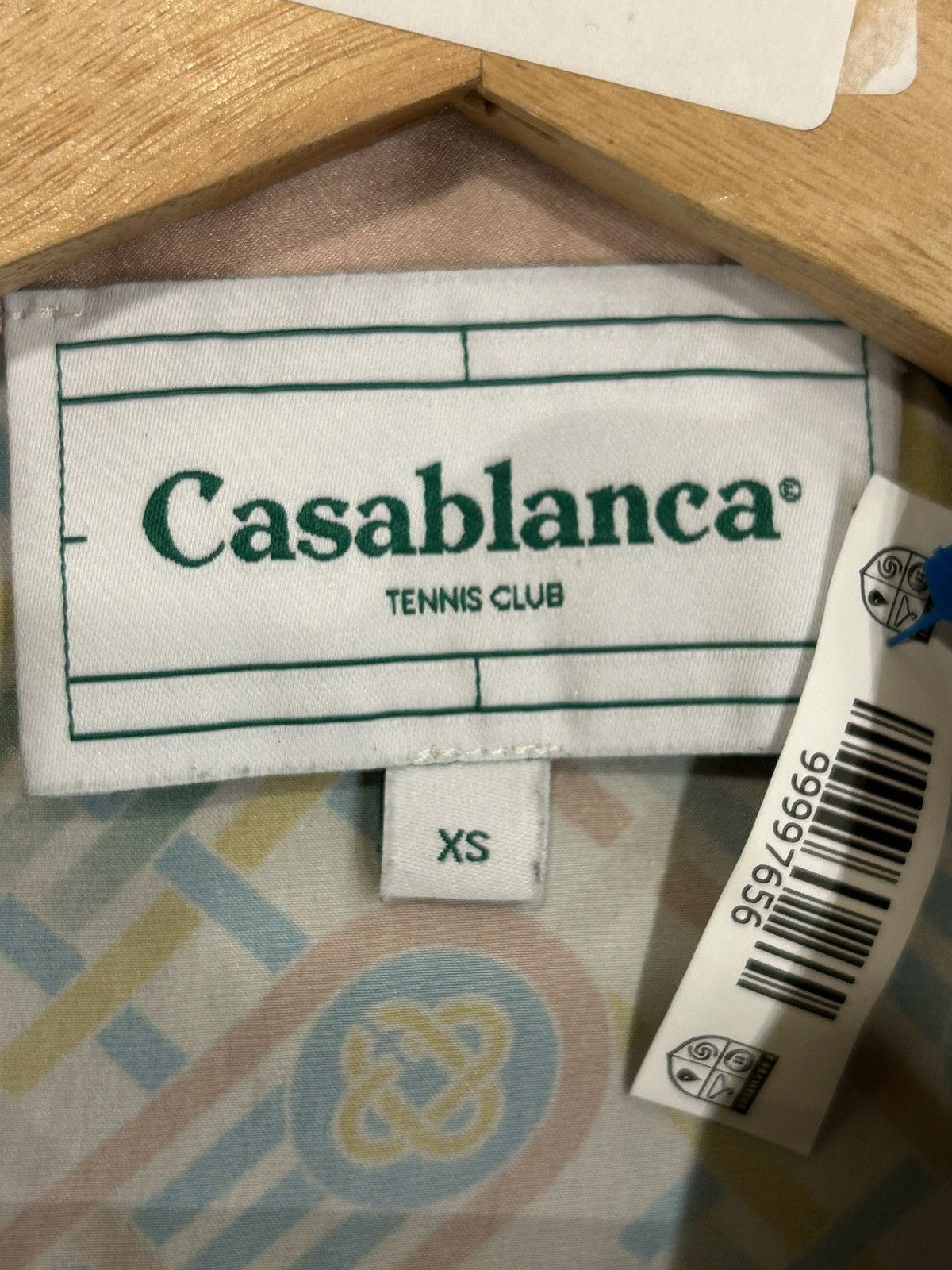 Casablanca Casablanca Ping Pong Silk Button Up Shirt Size US XS / EU 42 / 0 - 3 Thumbnail