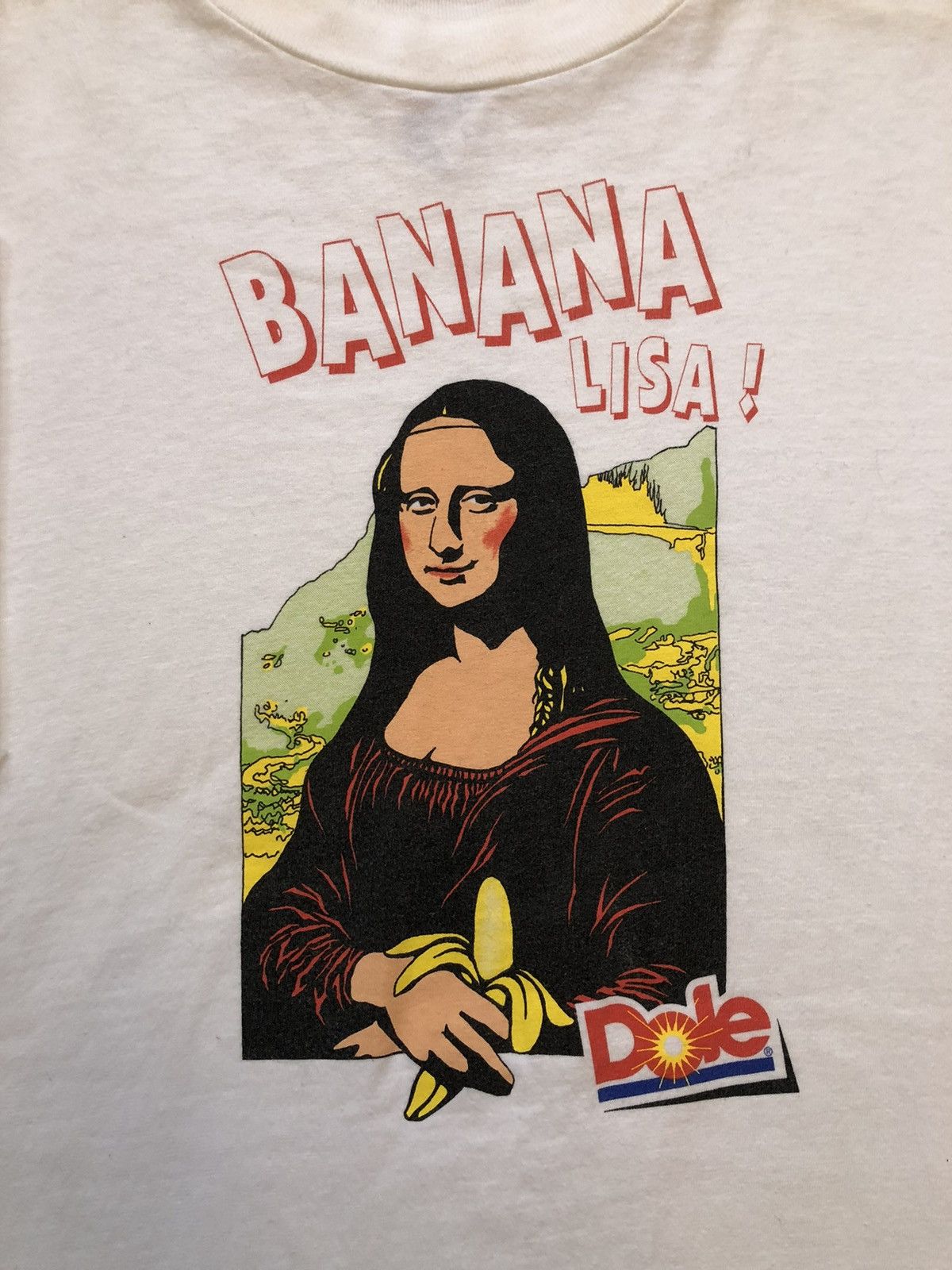 Vintage Rare Tshirt Banana Lisa Vintage 90’s Hanes Size US XL / EU 56 / 4 - 3 Thumbnail