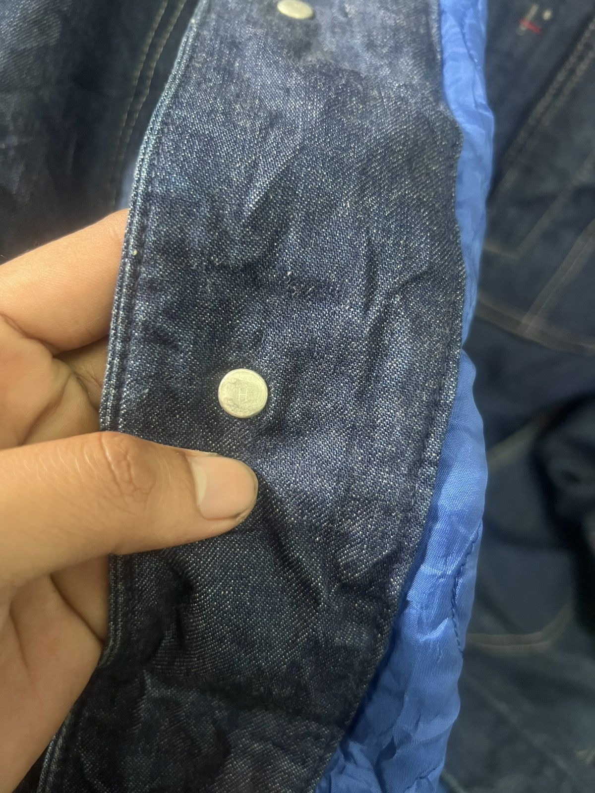 Blue Blue Japan BLUE BLUE ARIGATO JAPAN DENIM CHORE JACKET Size US L / EU 52-54 / 3 - 12 Thumbnail