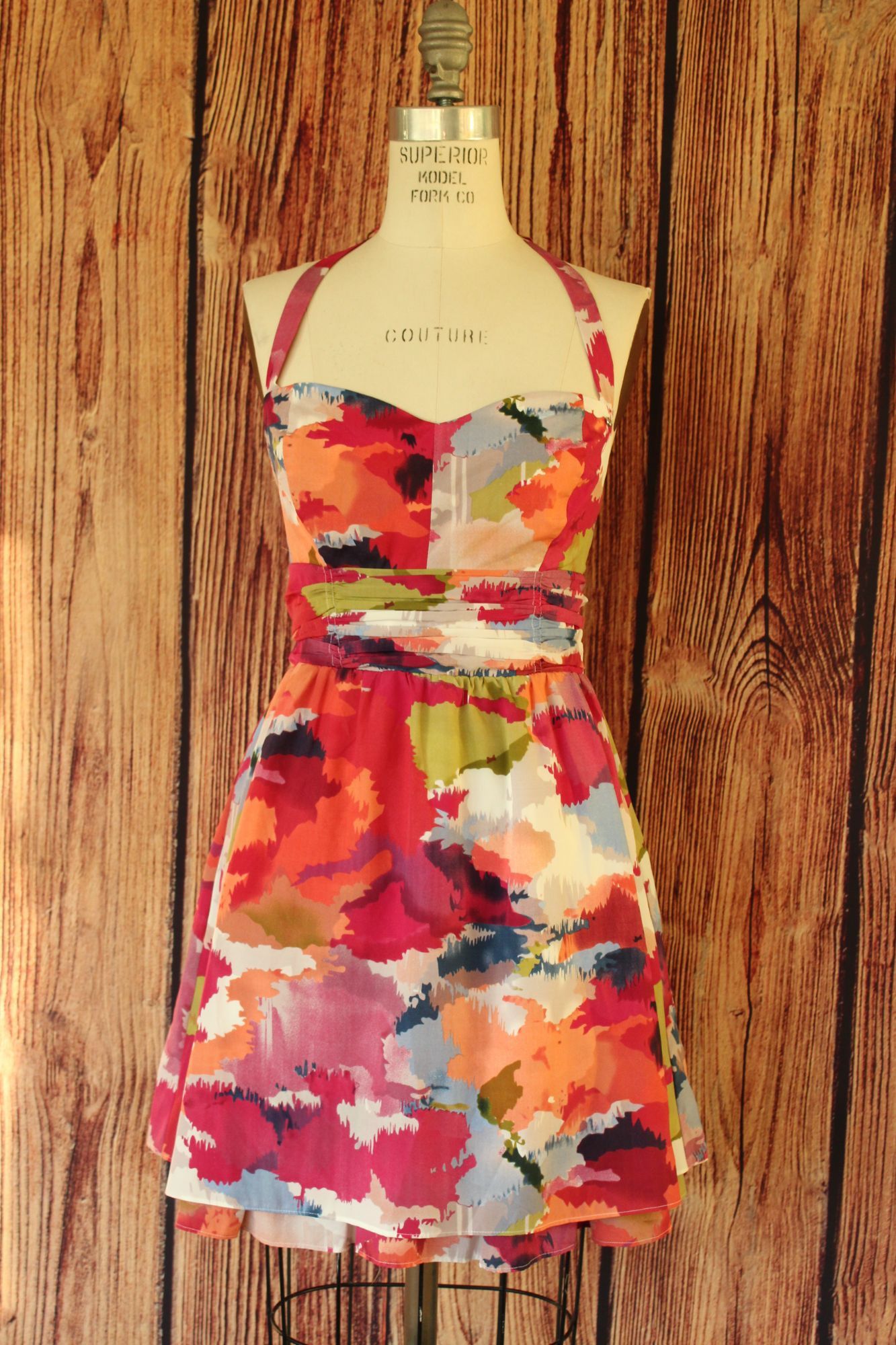 Guess Guess womens mini Dress, New with tags, Veronica Watermark, Size M / US 6-8 / IT 42-44 - 2 Thumbnail