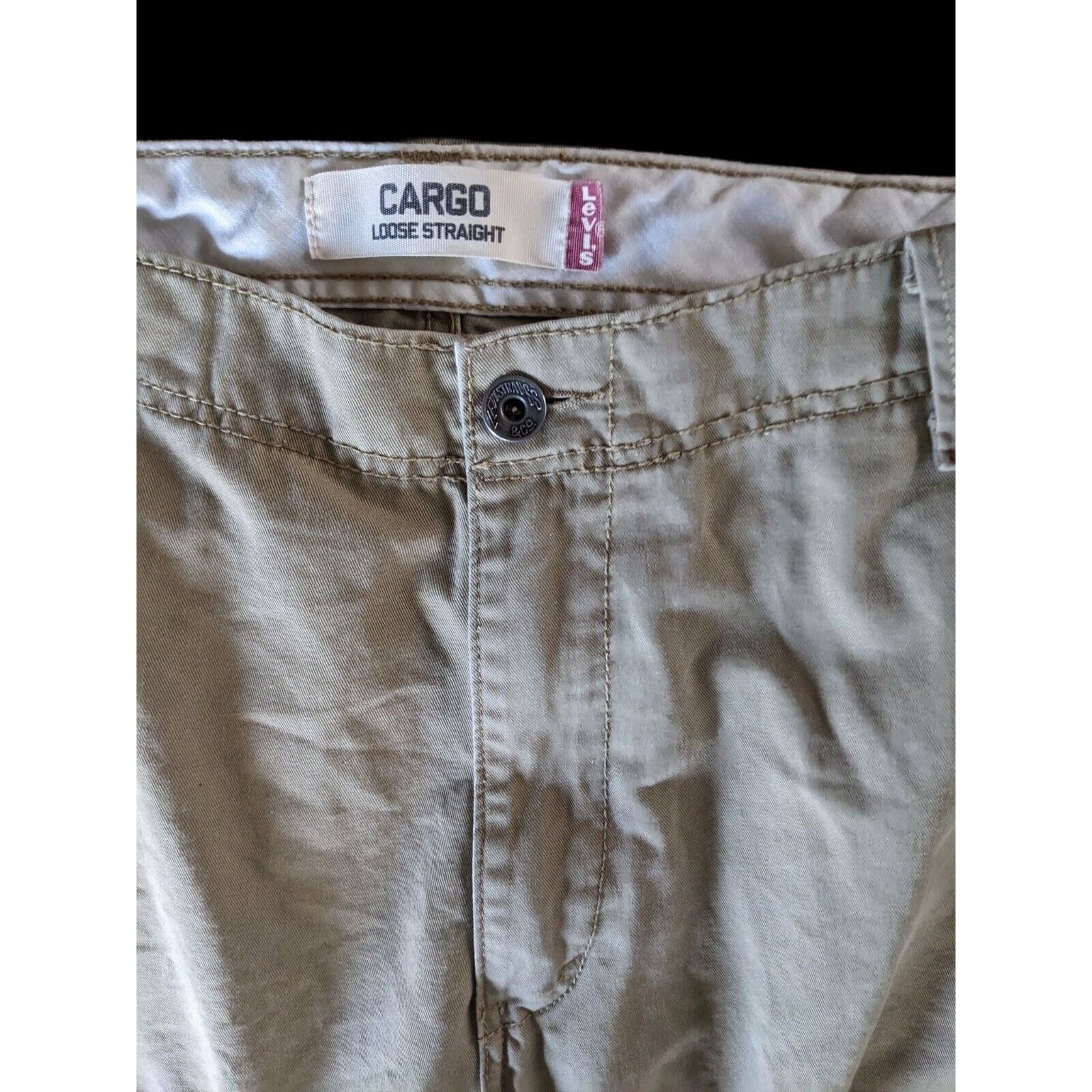 Levi's Vintage Levi's Pants Men's 36x32 Cargo Straight Grunge Y2K Size US 36 / EU 52 - 8 Thumbnail