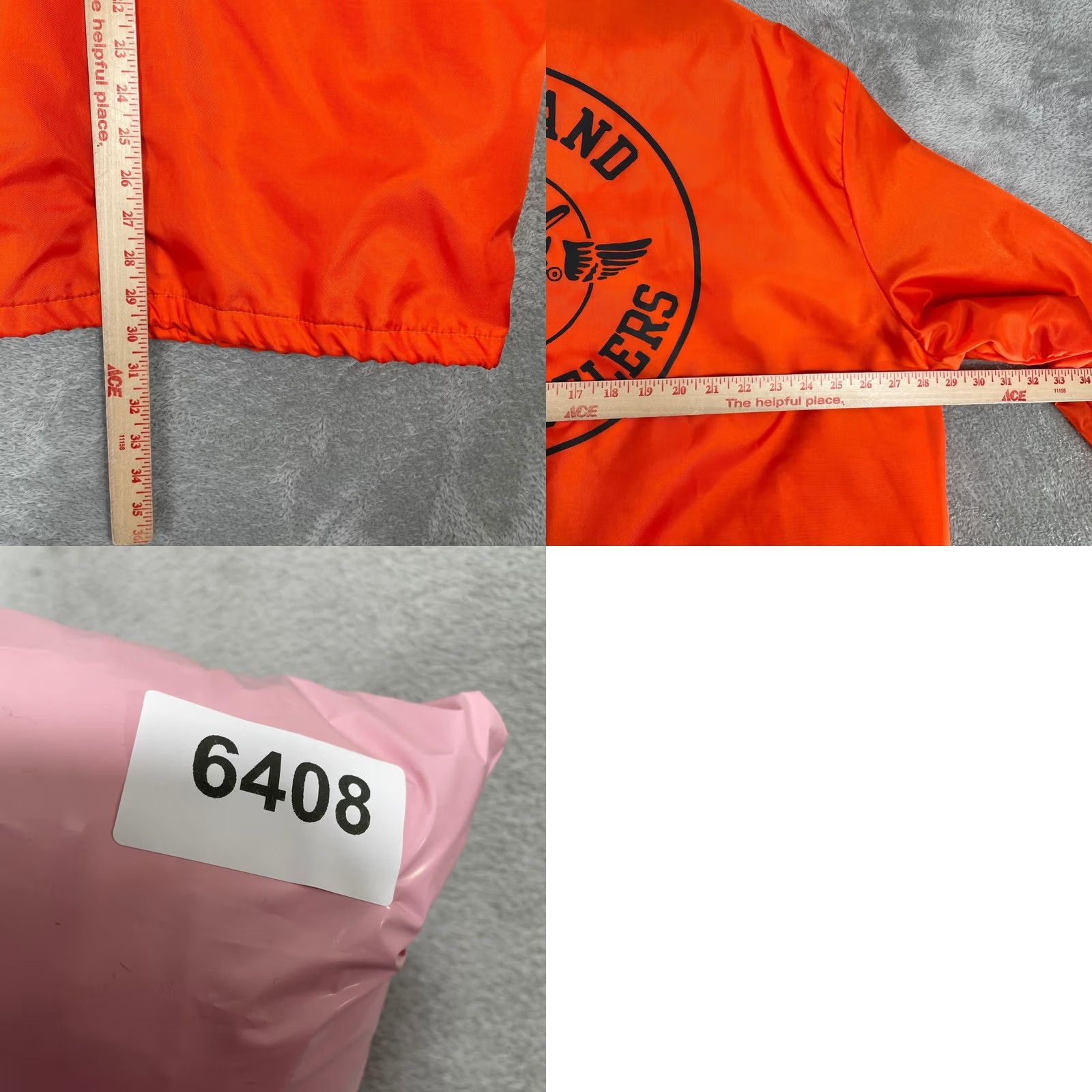 Salem Sportswear VINTAGE Gem Sportswear Coach Jacket Mens 2XL Orange USA Woodland Aero Modelers Size US XXL / EU 58 / 5 - 8 Thumbnail