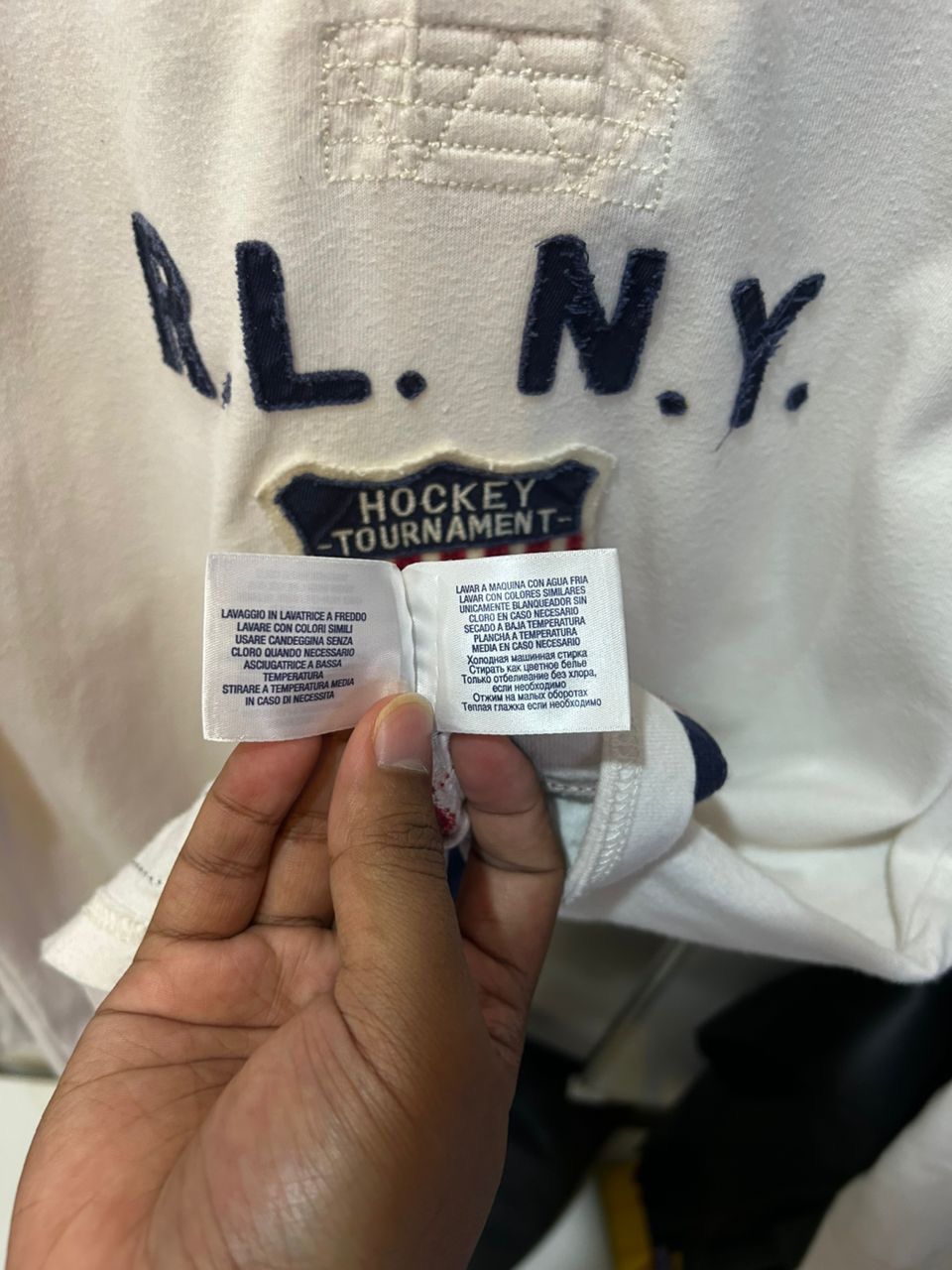 Polo Ralph Lauren 1934 Olympic Lake Placid Ralph Lauren Vintage Henley Hockey Size US L / EU 52-54 / 3 - 7 Thumbnail