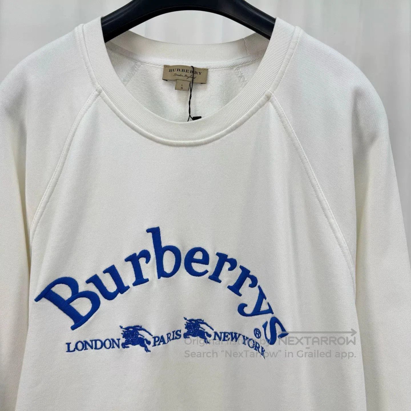 Burberry Burberry Embroidered Horse Letter Sweatshirt. Size US L / EU 52-54 / 3 - 3 Thumbnail