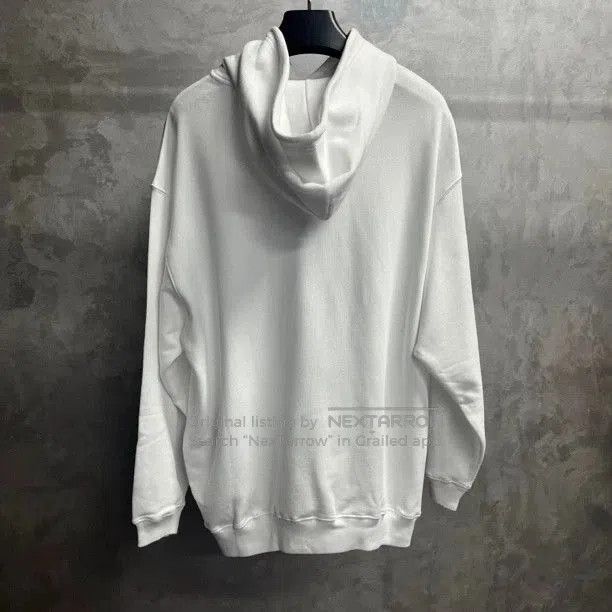 Balenciaga Balenciaga White Logo Print Hoodie. Size US XS / EU 42 / 0 - 2 Thumbnail