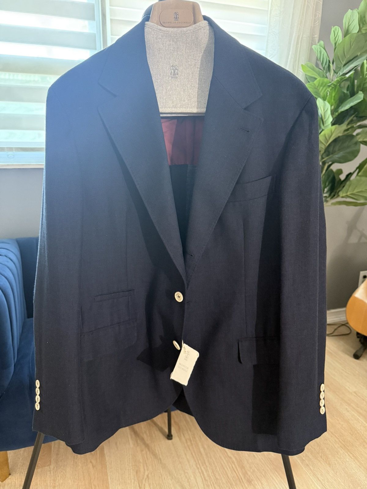 Brunello Cucinelli Brunello Cucinelli Blazer Size 42R - 7 Thumbnail
